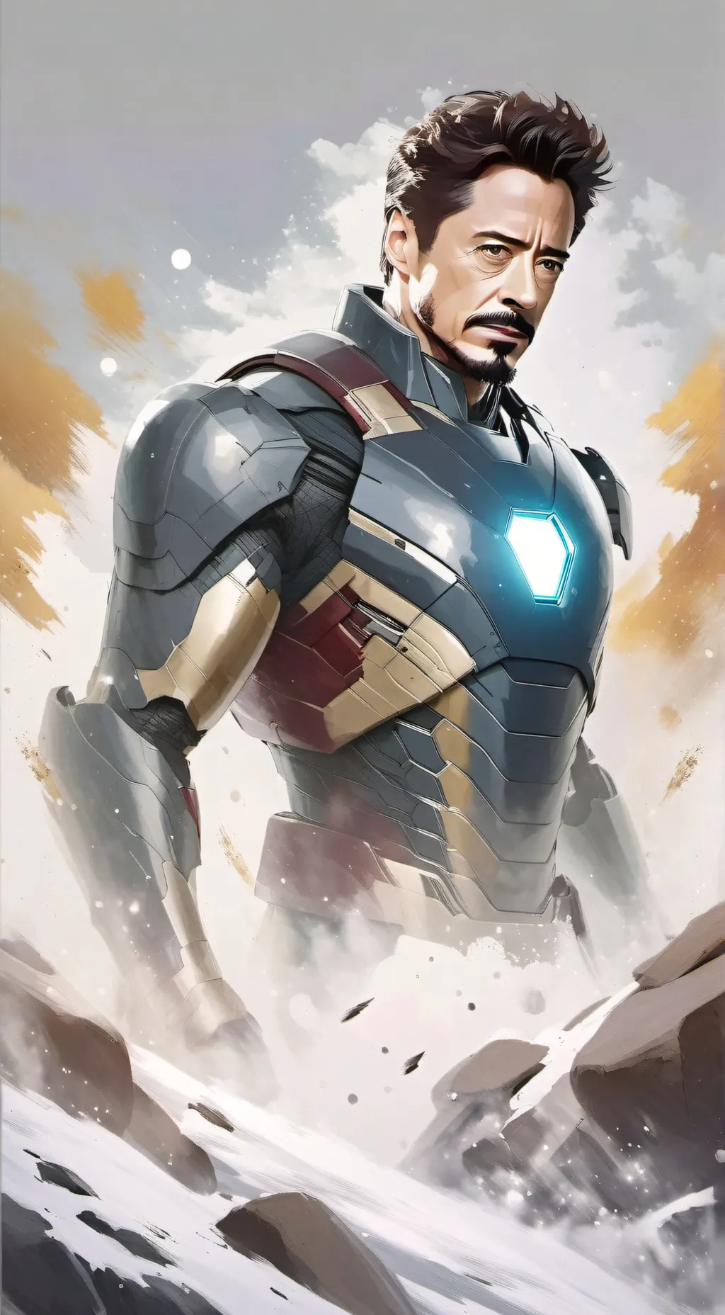 ai character: Ton père background