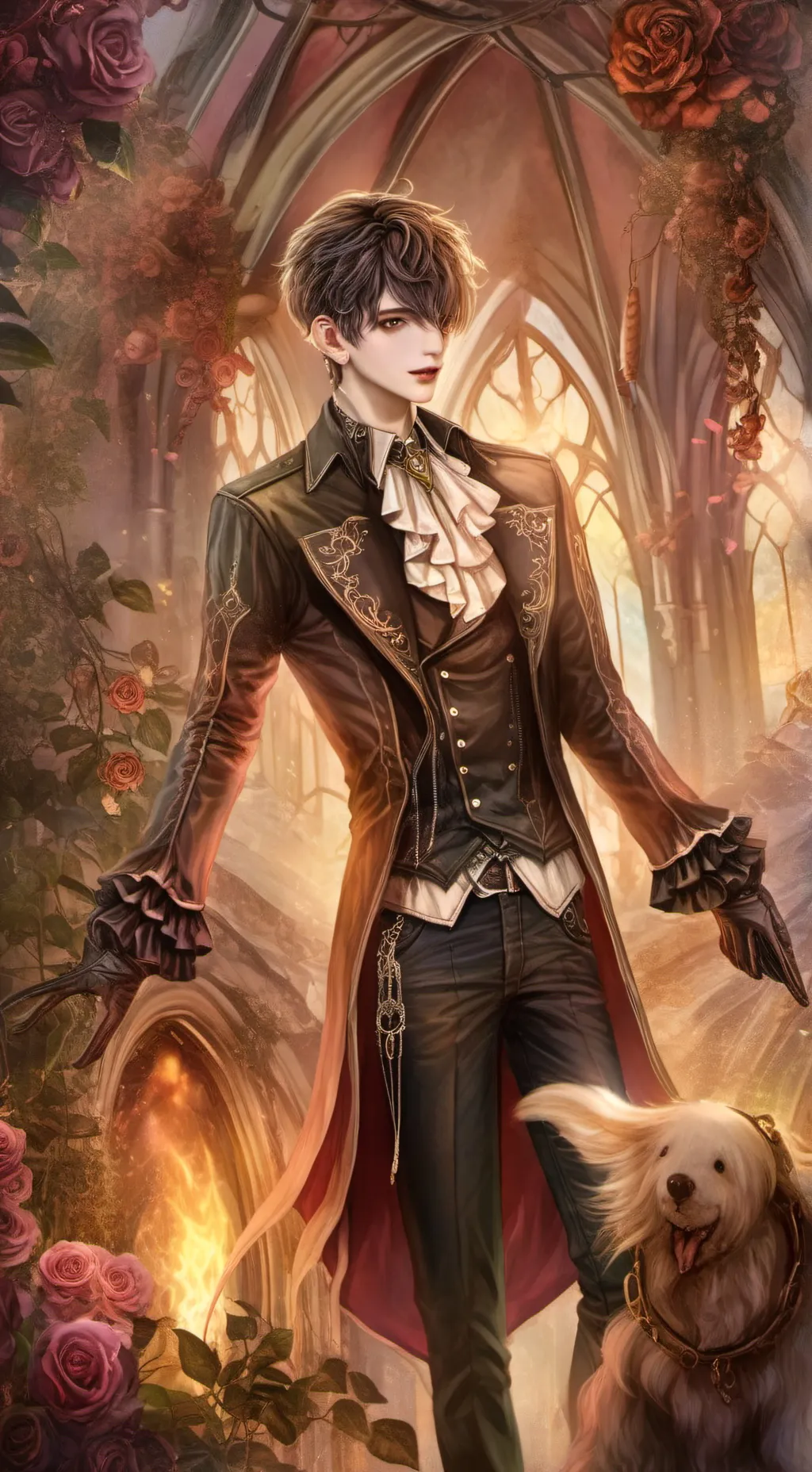 ai character: davide background