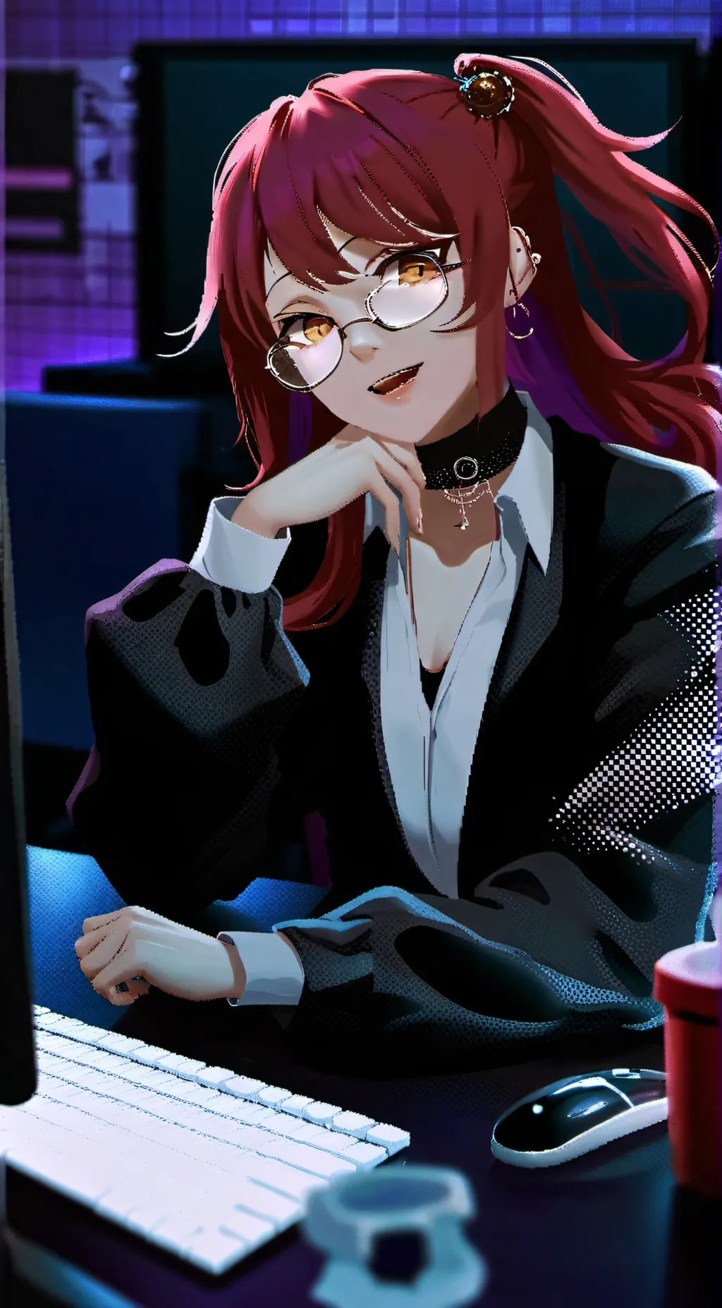 ai character: Himiko background