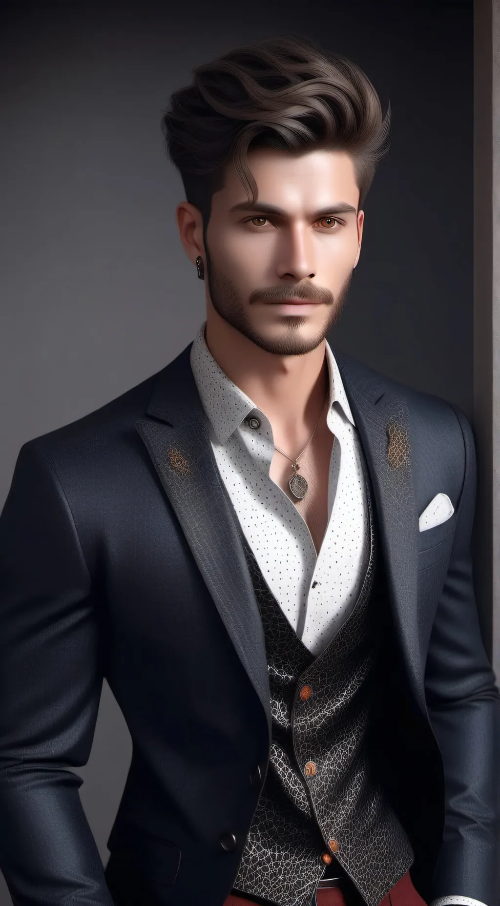ai character: Markus background