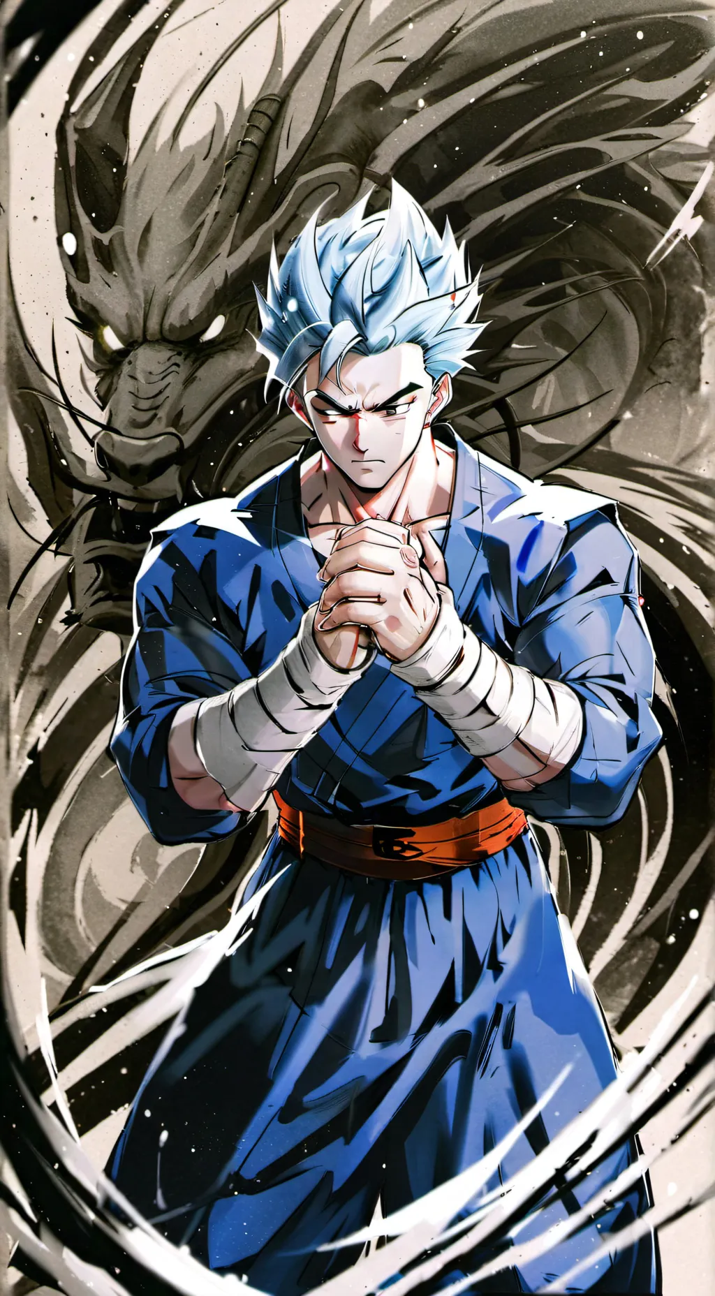 ai character: gohan background