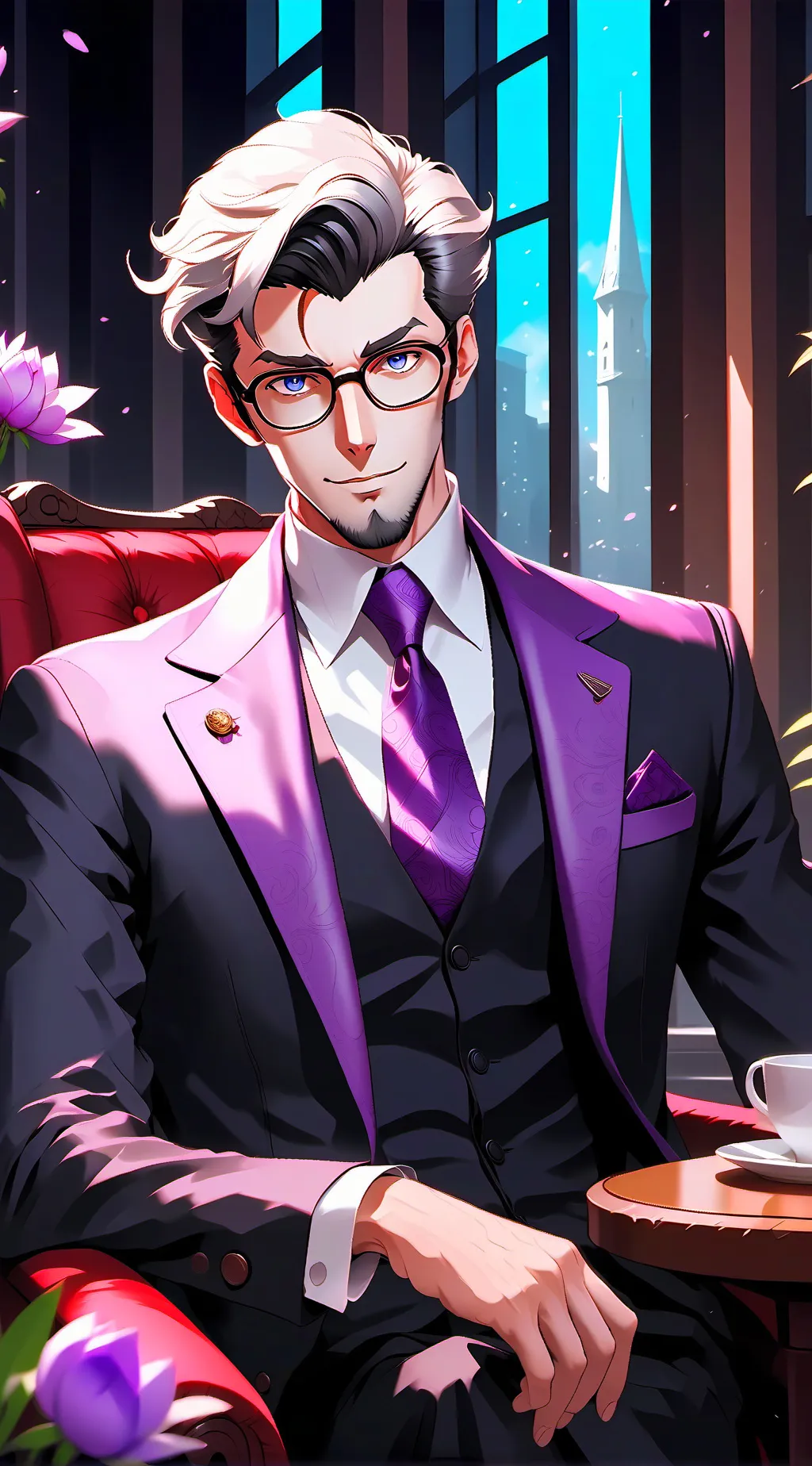 ai character: Lupin background