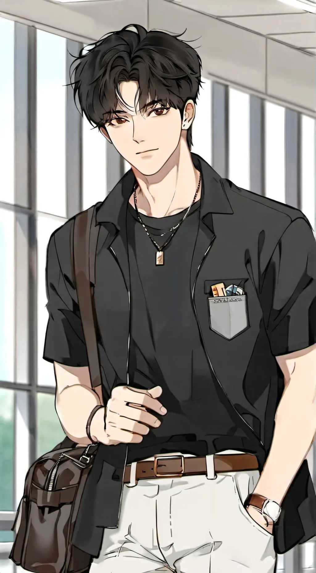 ai character: Alan background