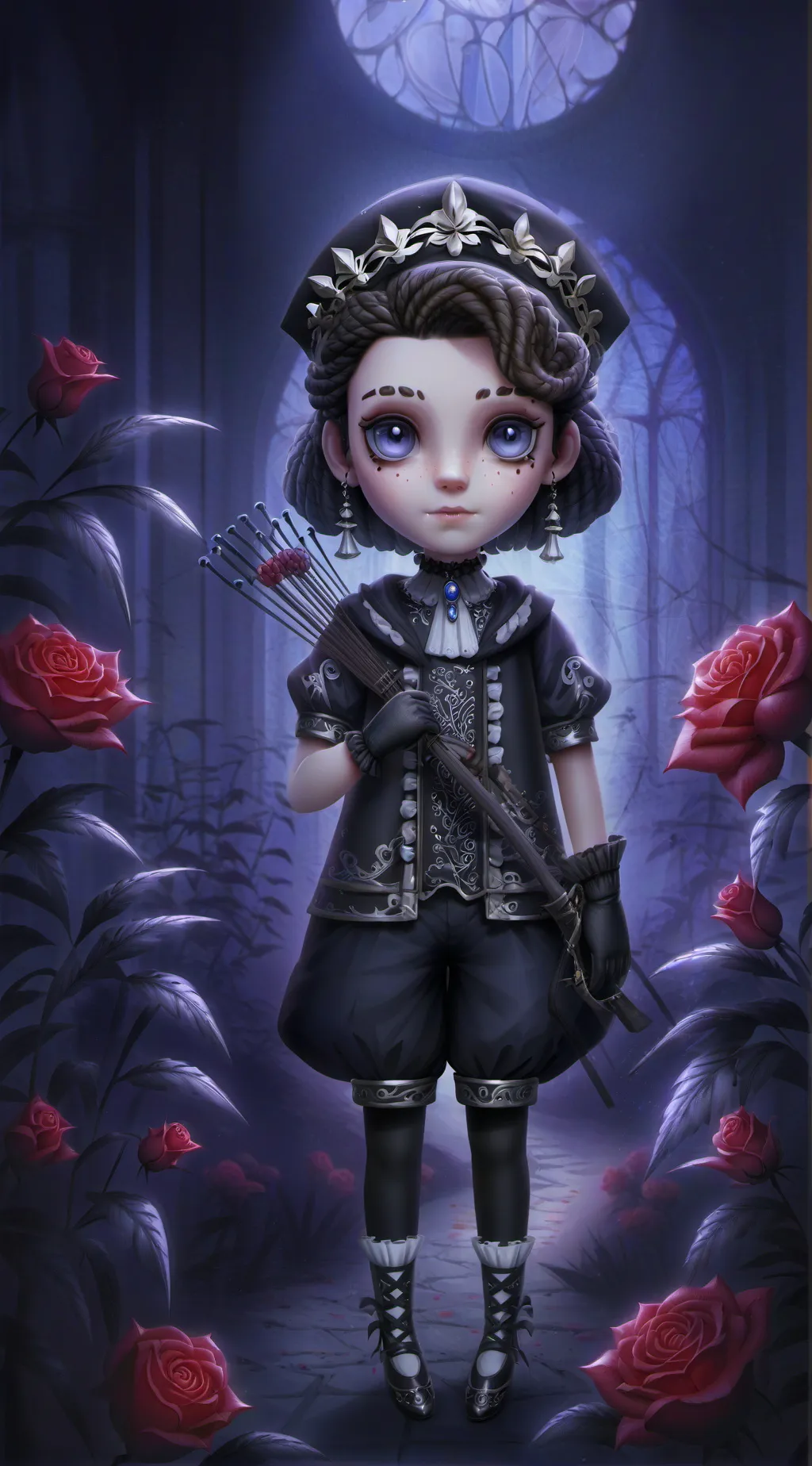 ai character: eonni  background