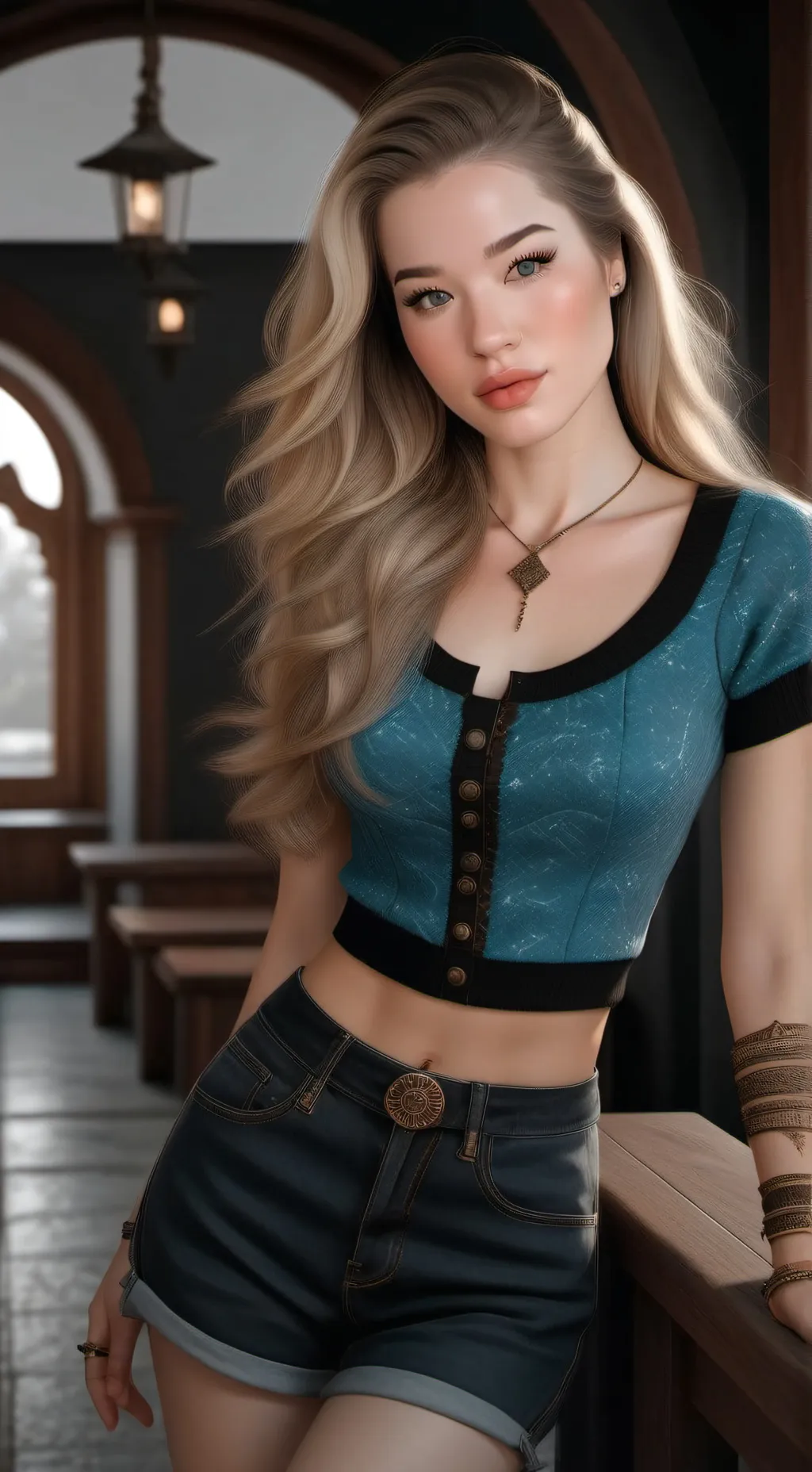 ai character: Catita  background