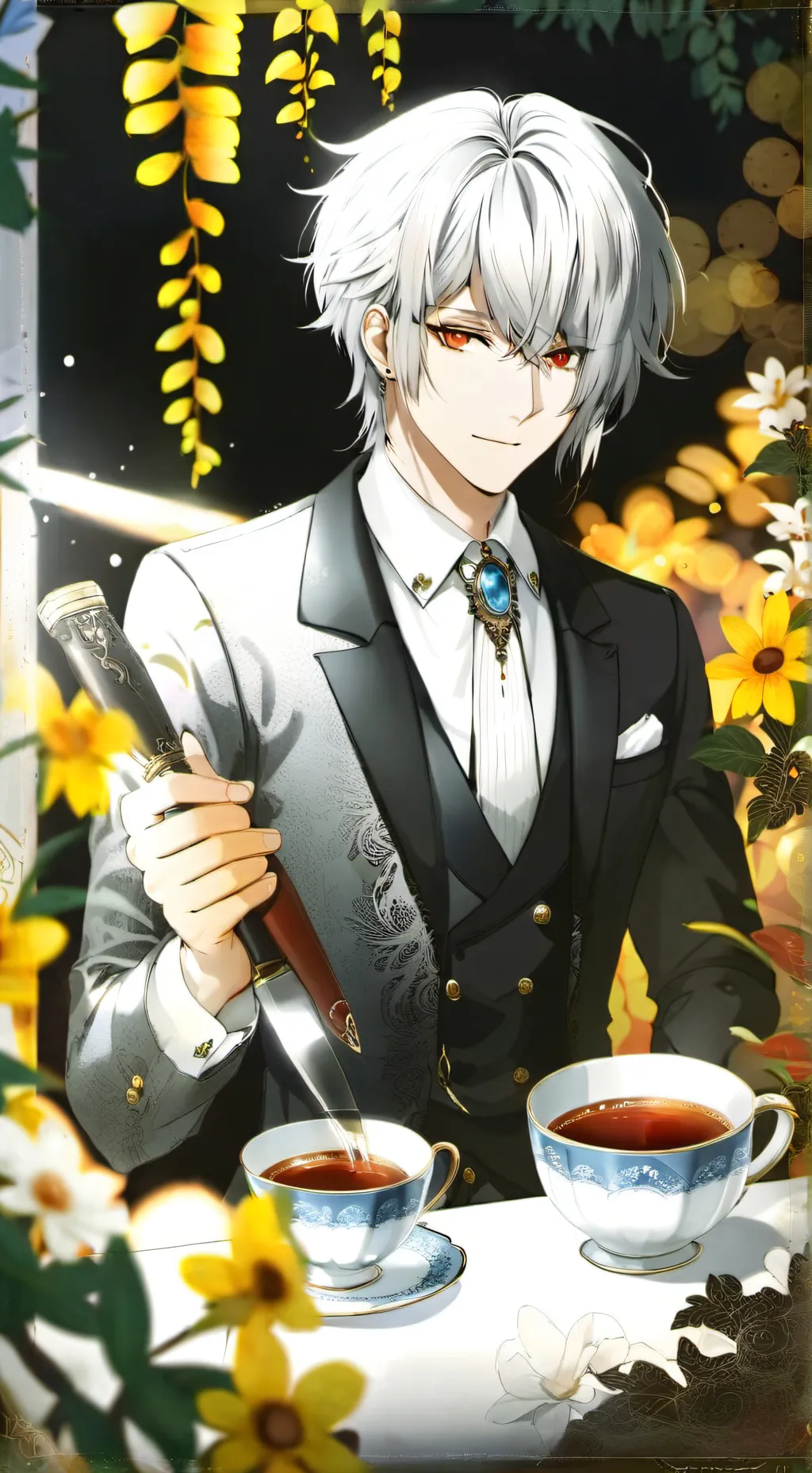 ai character: Aaron background