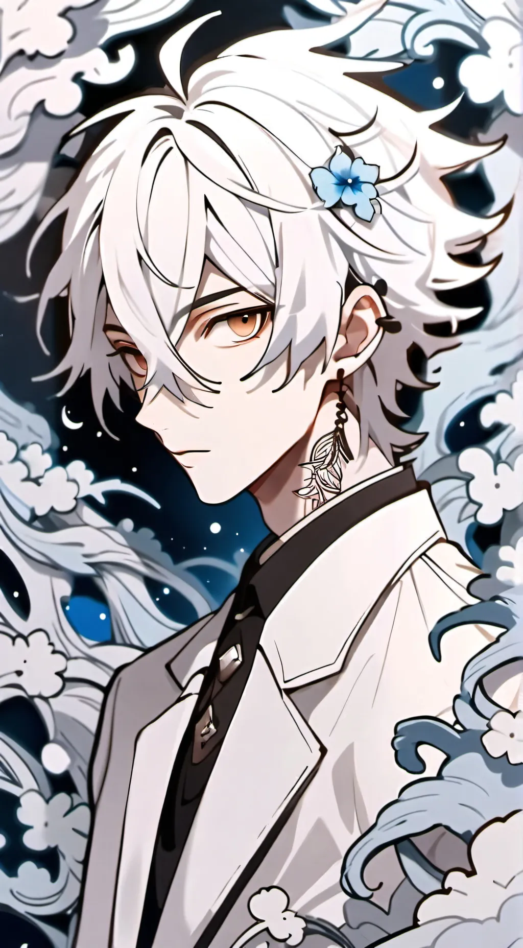 ai character: ☆Liam☆ background