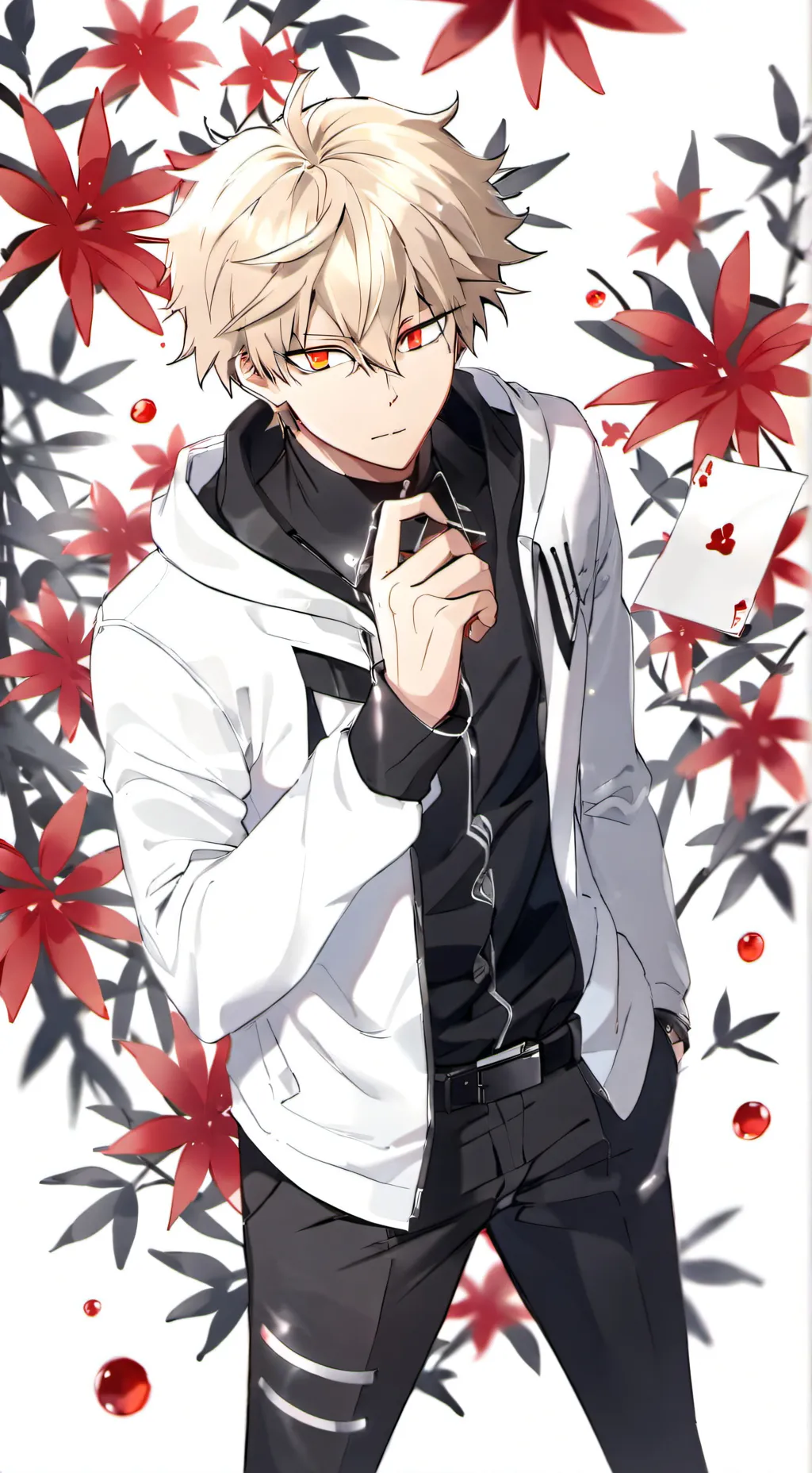 ai character: Bakugo background
