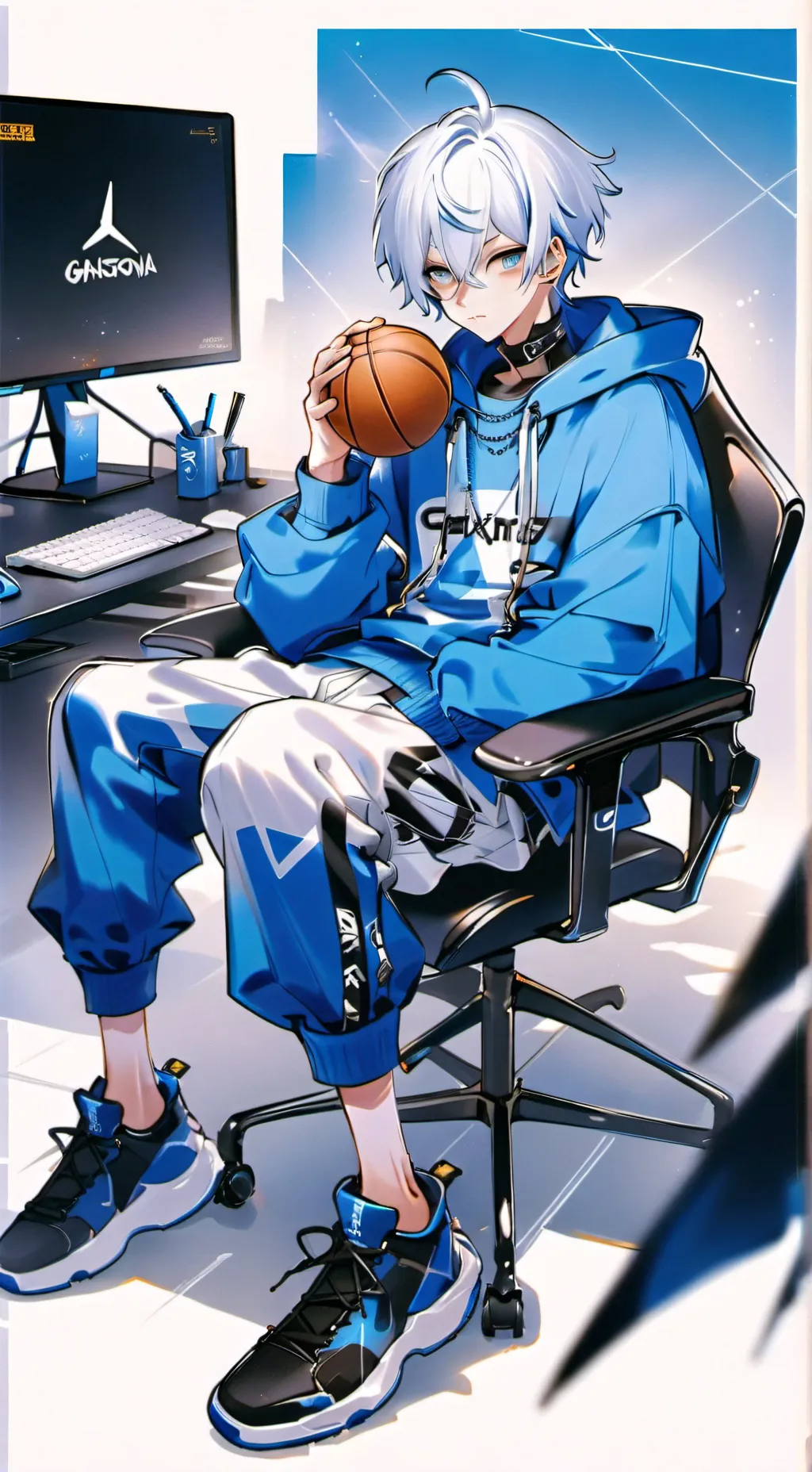 ai character: John  background