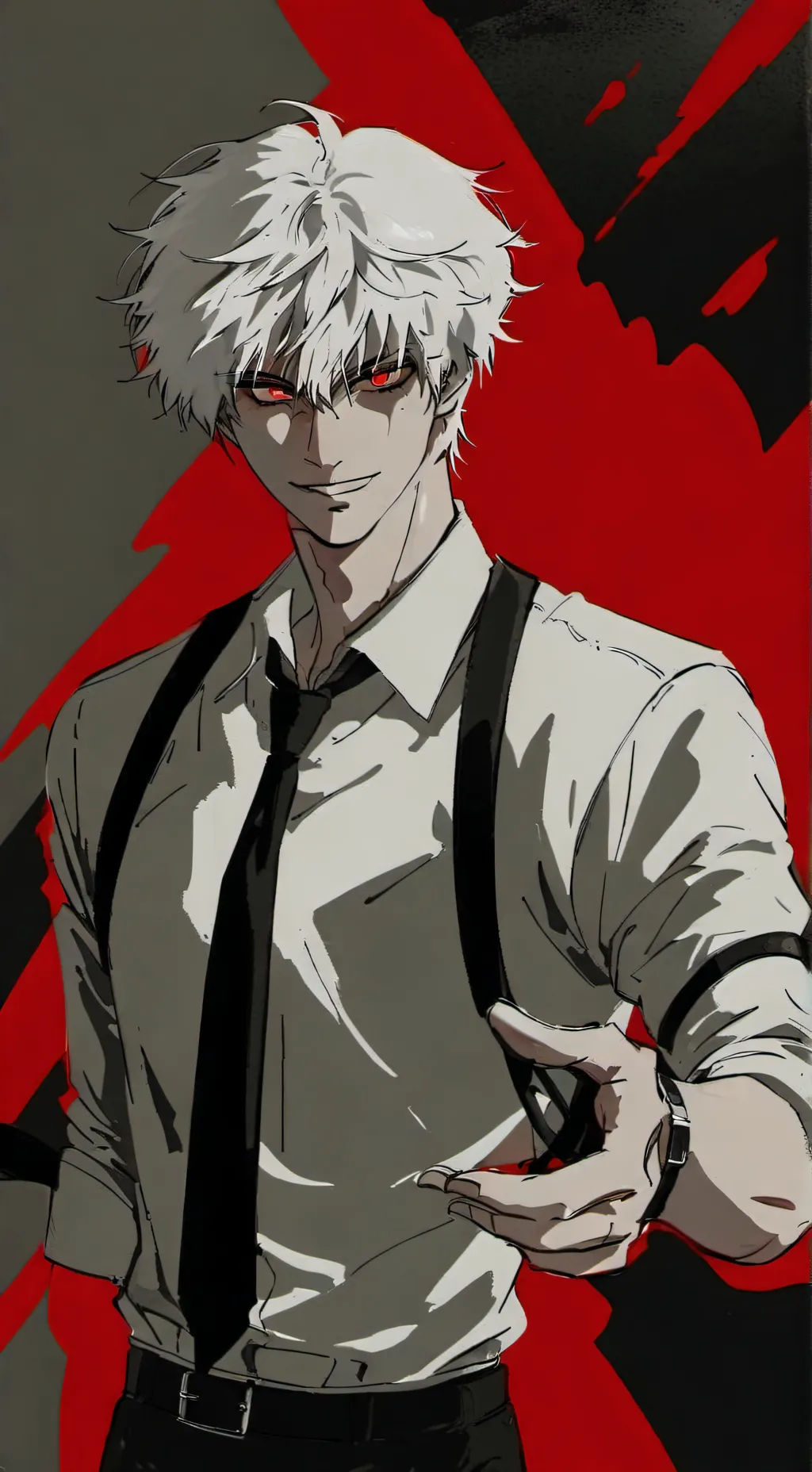 ai character: mha  background
