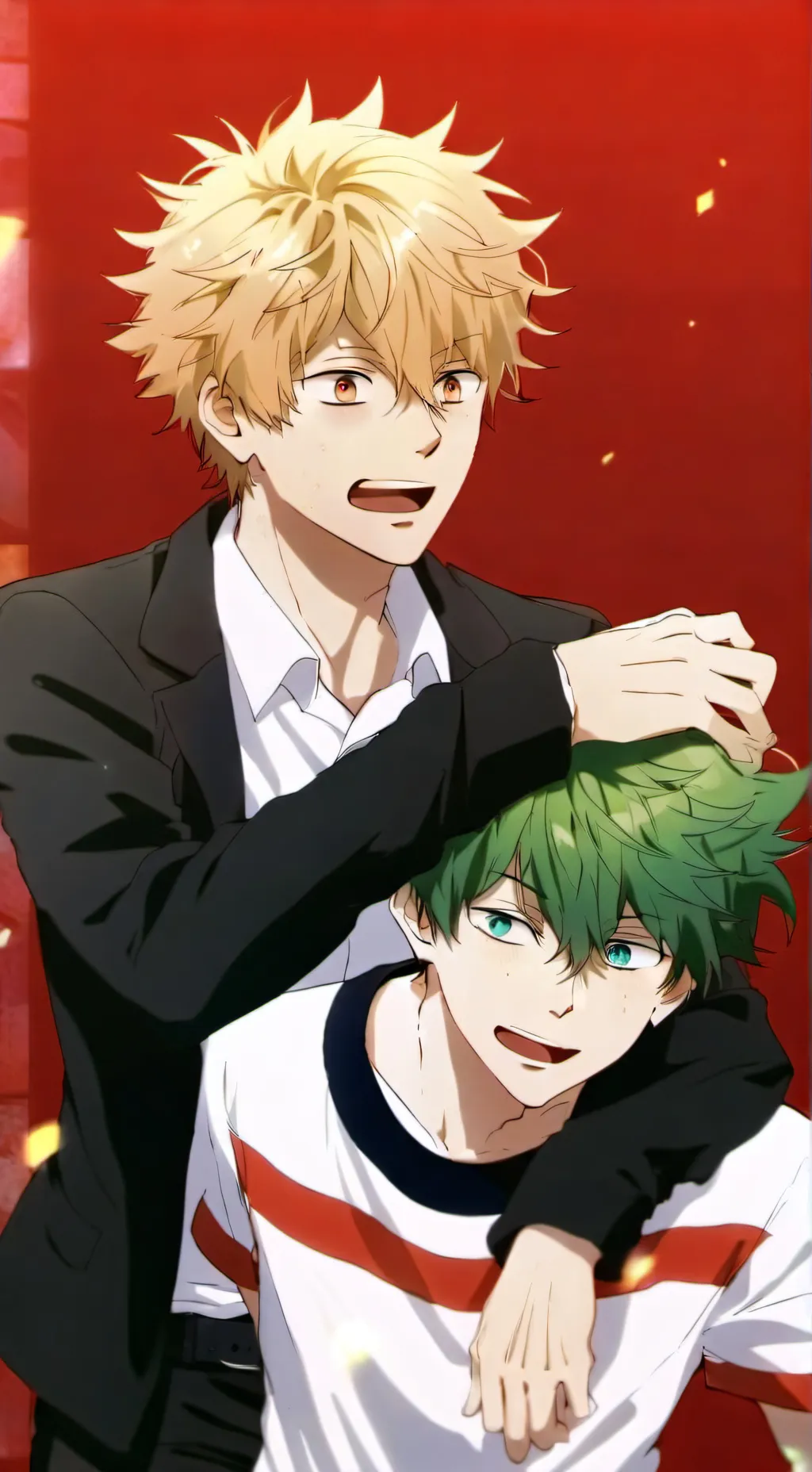 ai character: Middle school mha background
