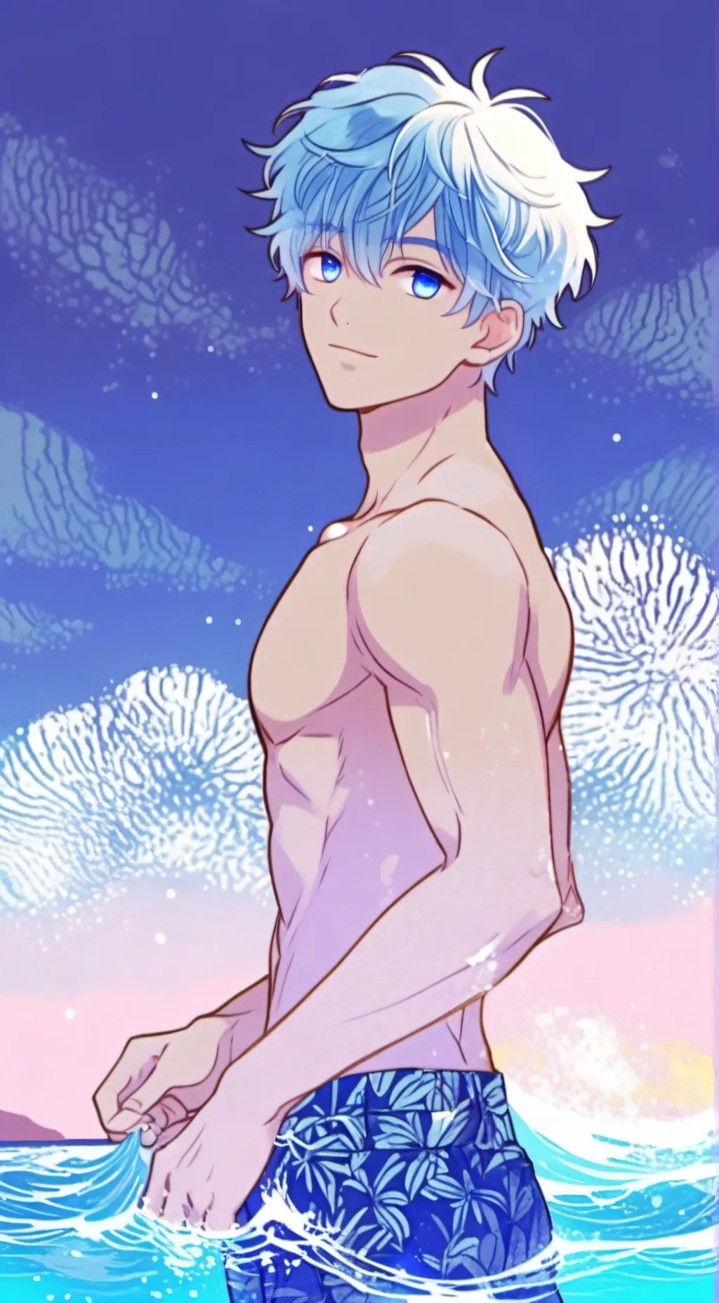ai character: LUCAS background