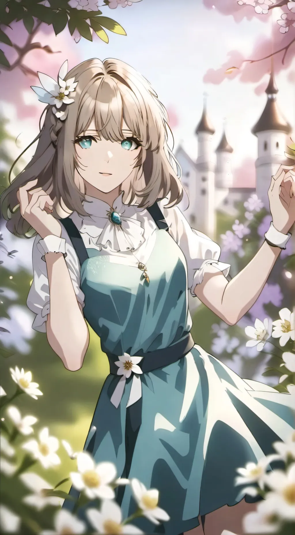 ai character: Lena  background