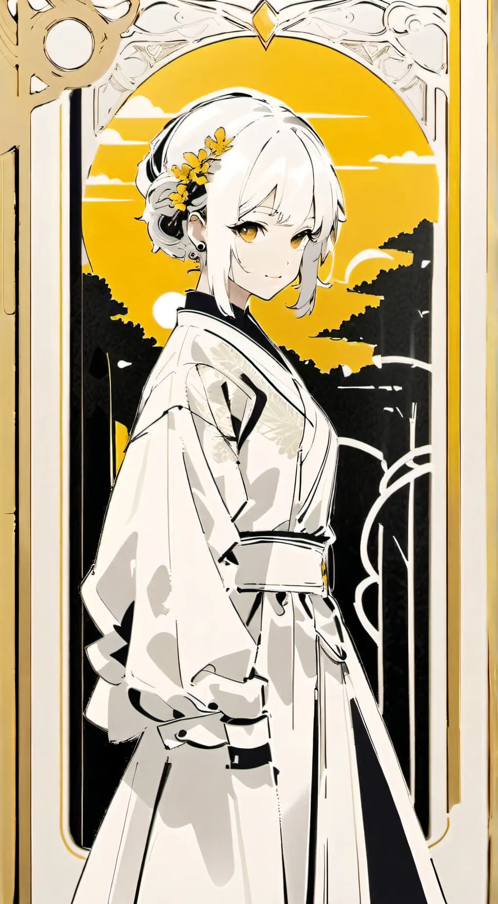 ai character: Misty background