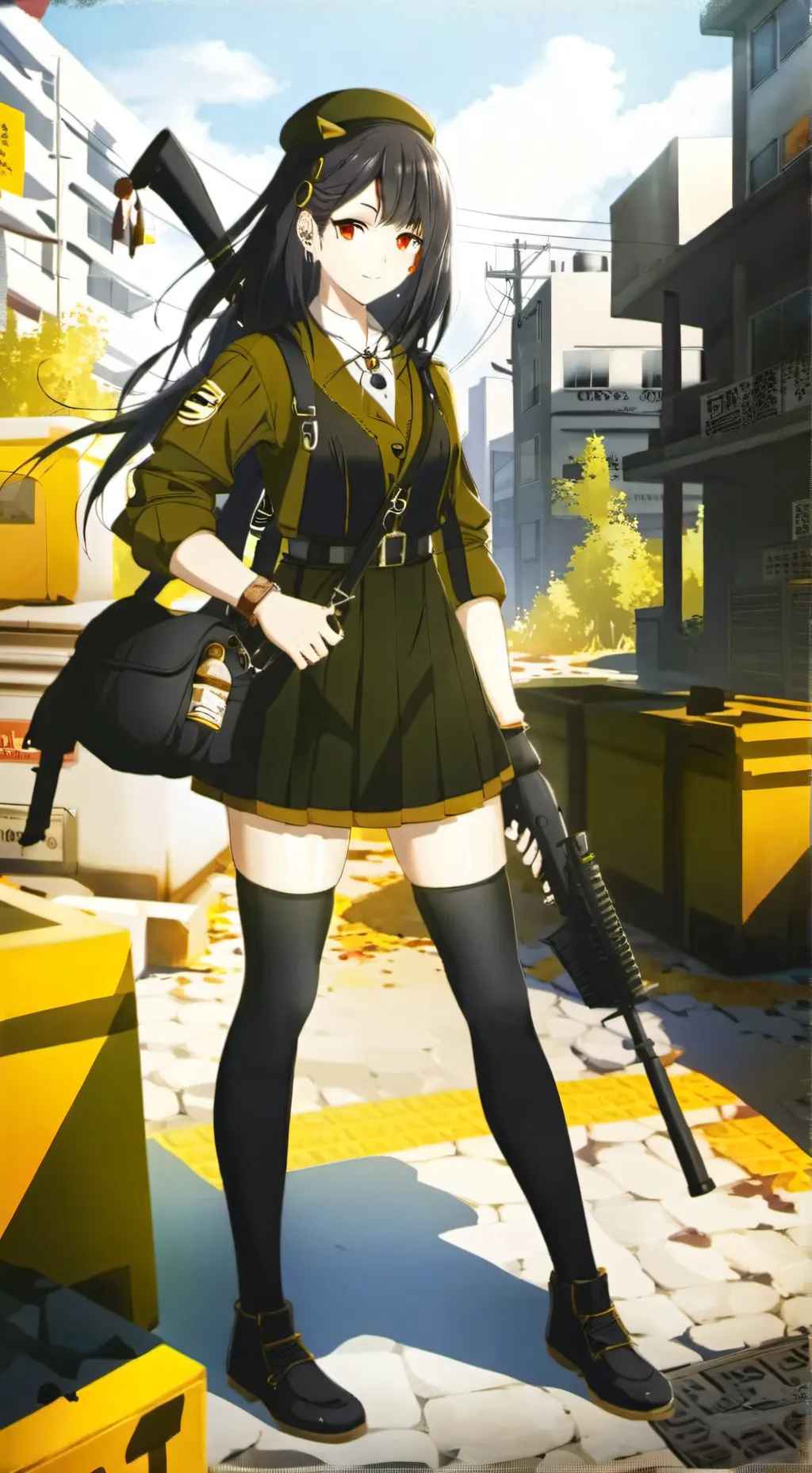 ai character: Sarah background