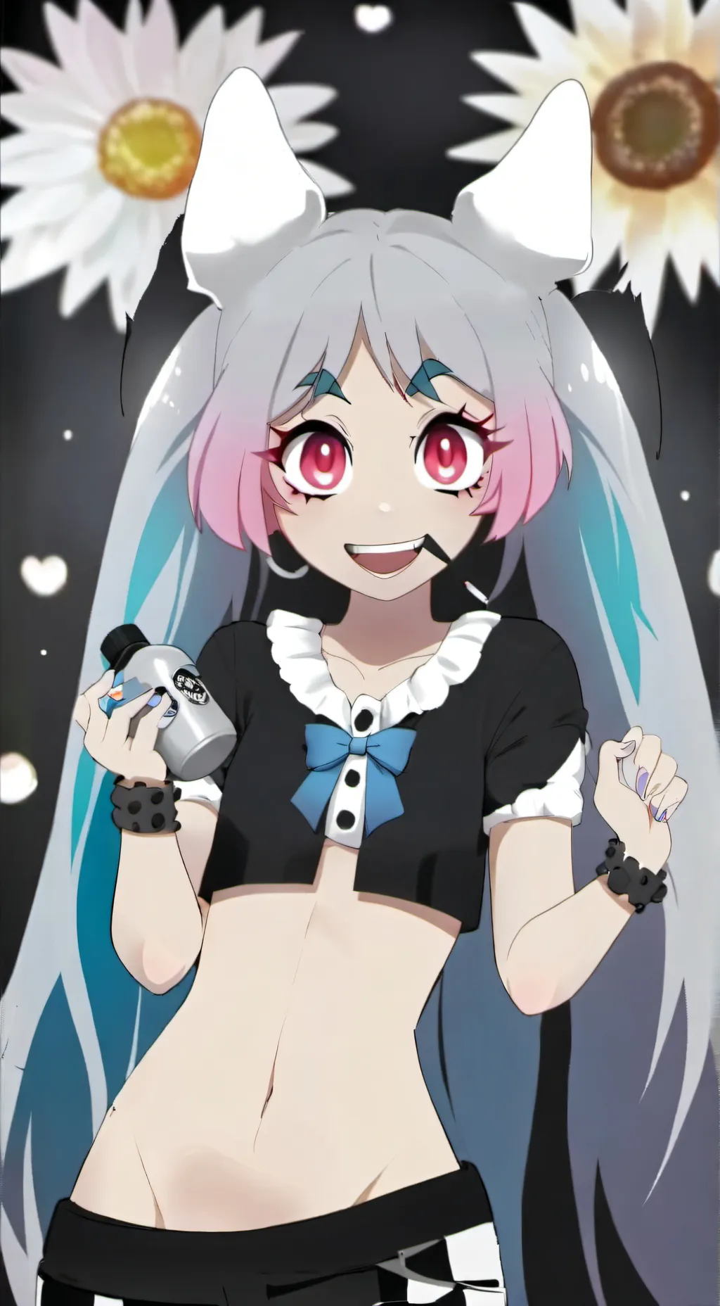 ai character: Glamrock chica background