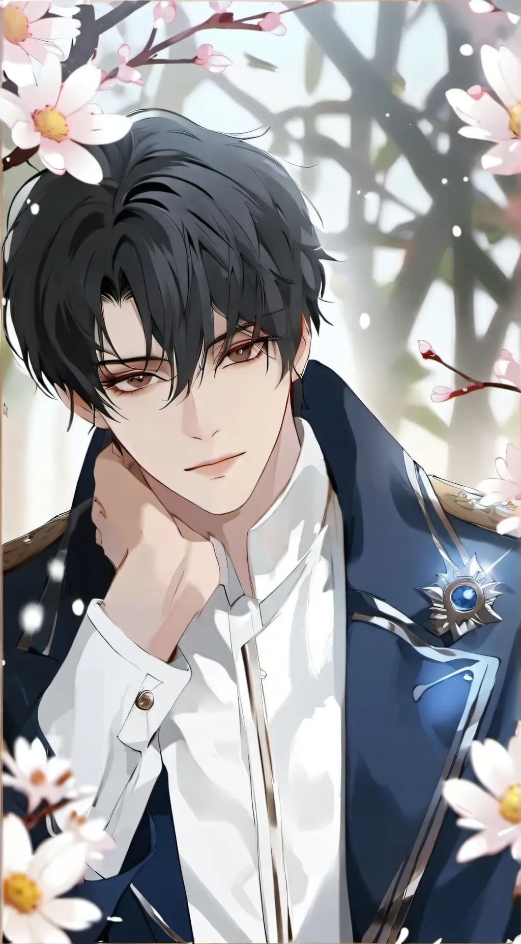 ai character: Prince James  background