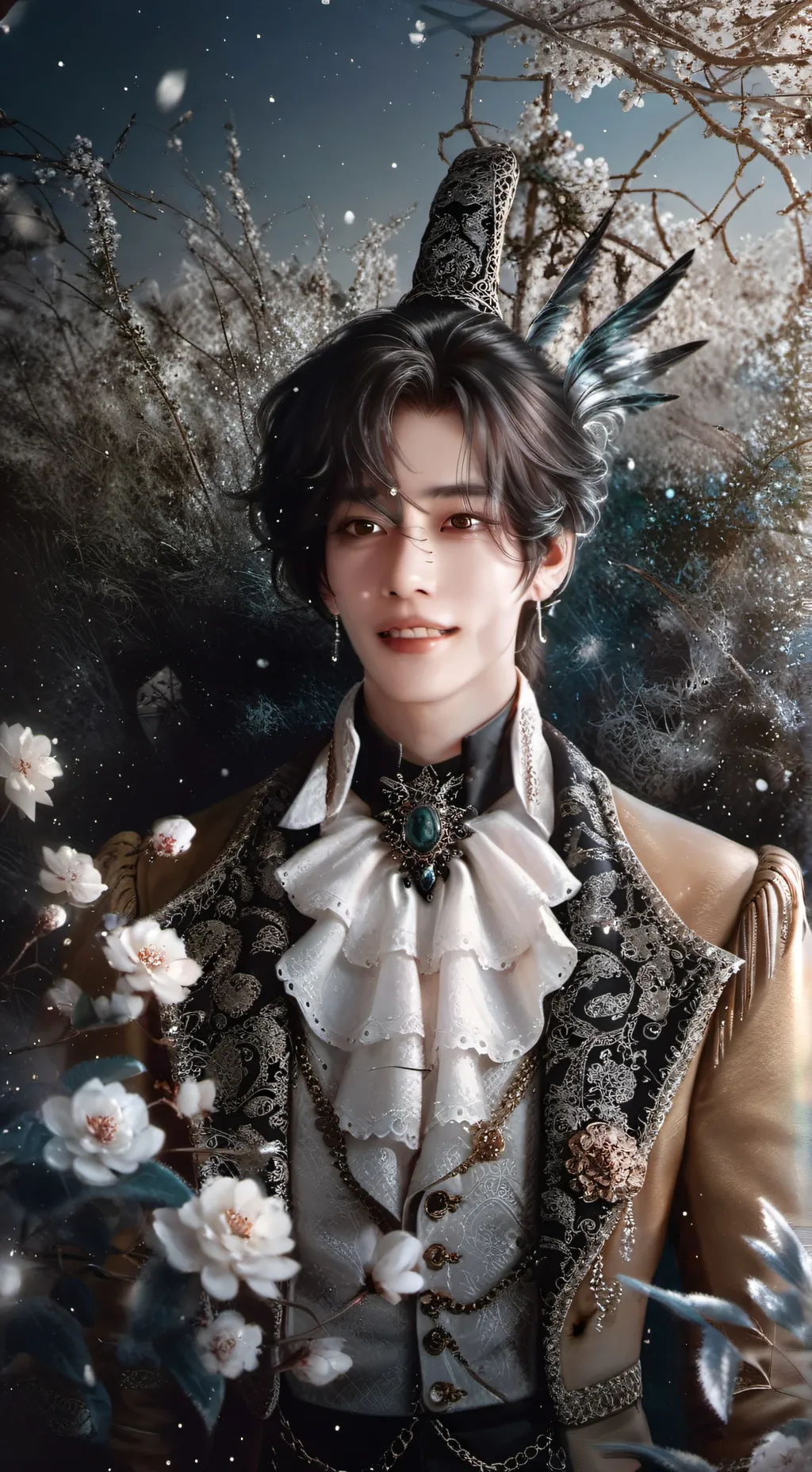 ai character: Jackson杰胜 background