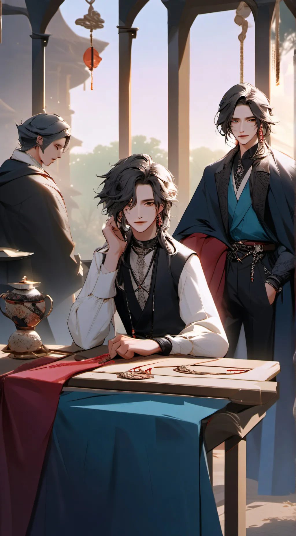 ai character: Luke background