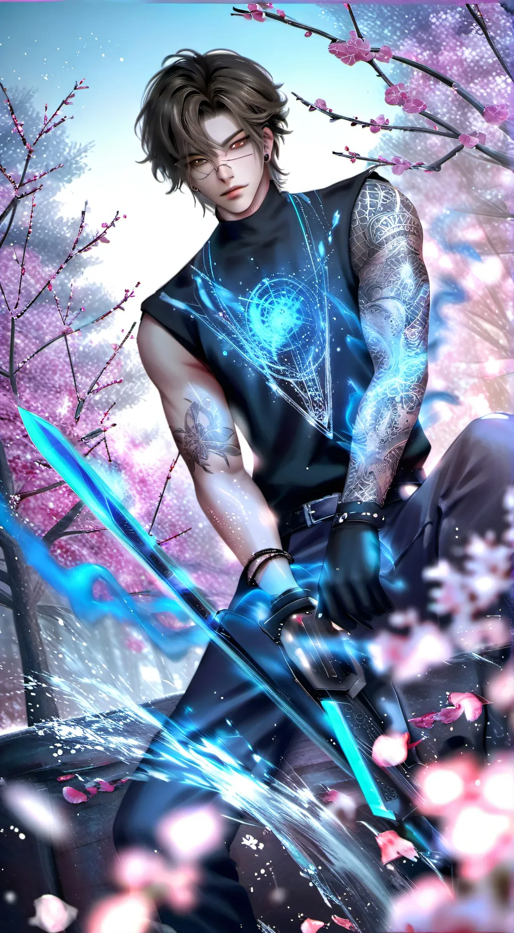 ai character: Alexander  background