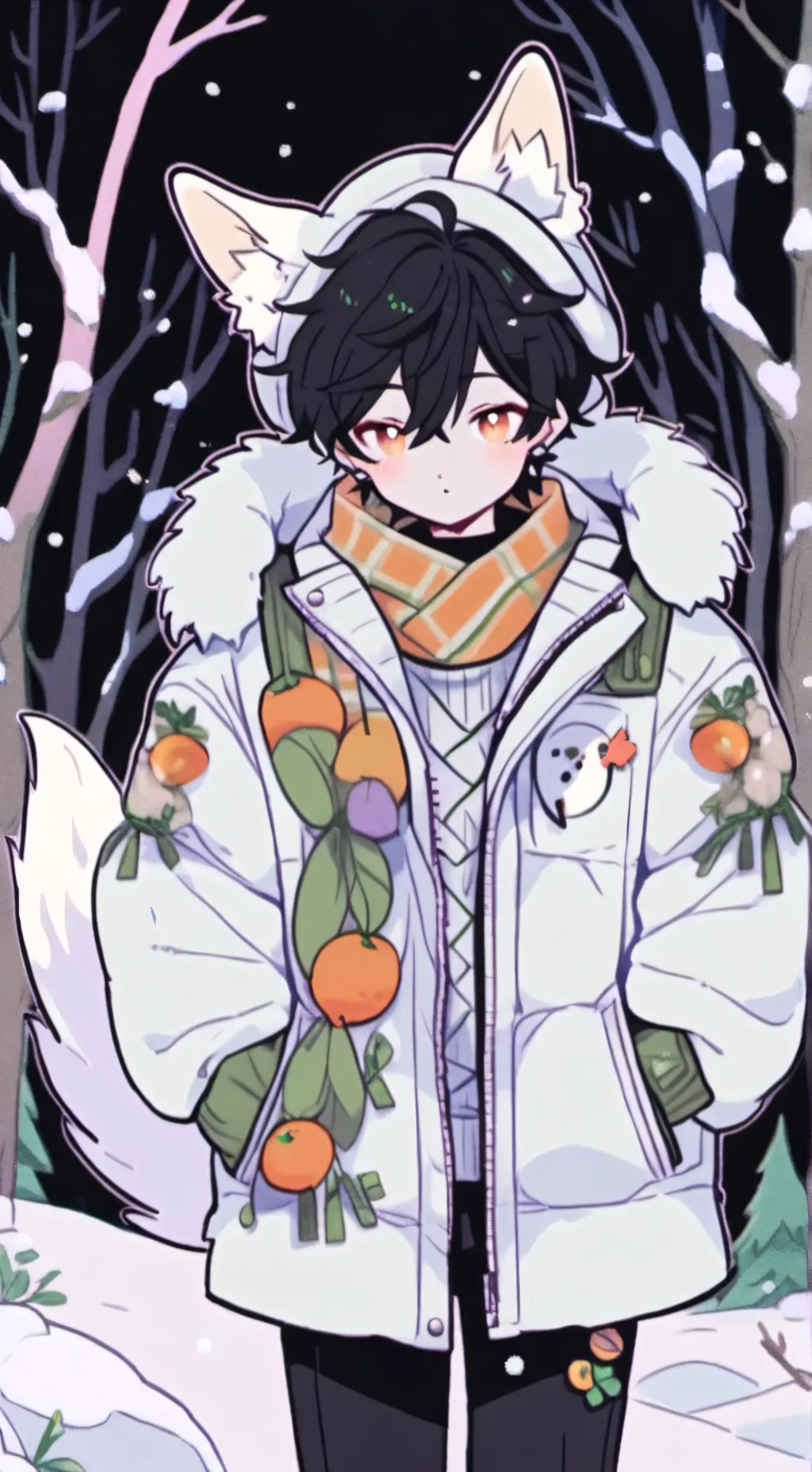 ai character: Arlo Comet Baye background