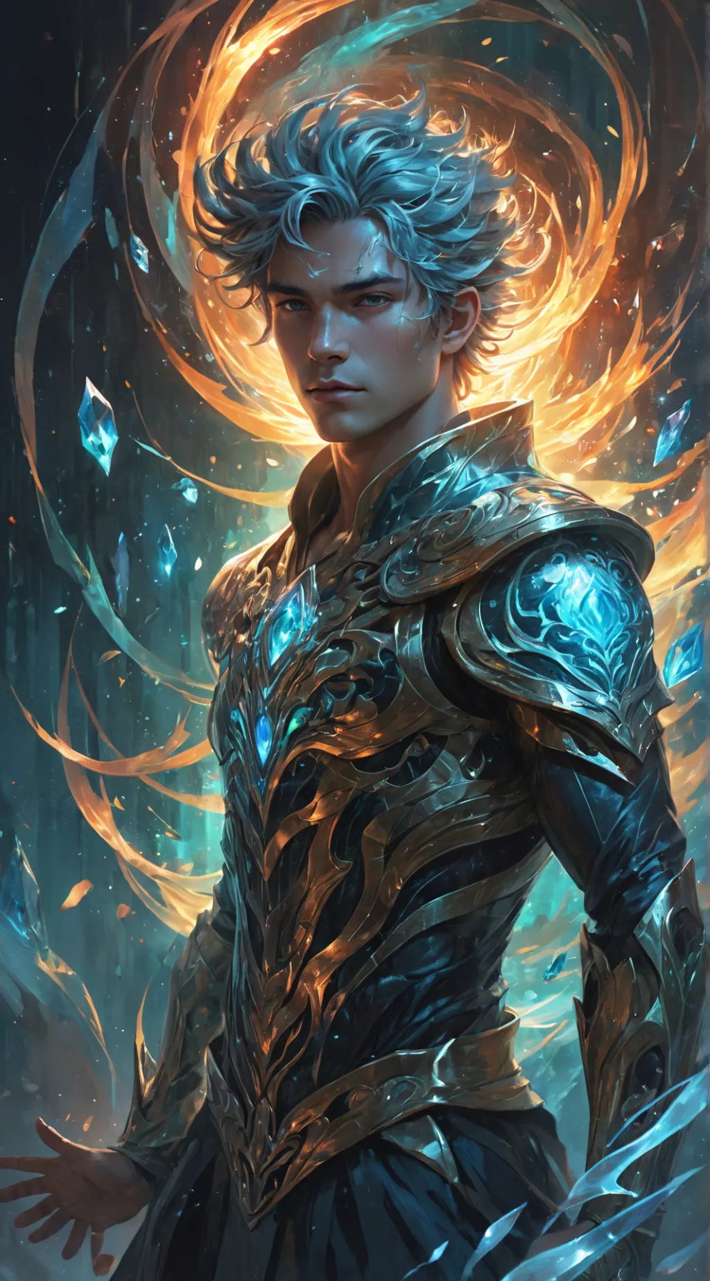ai character: Kai background