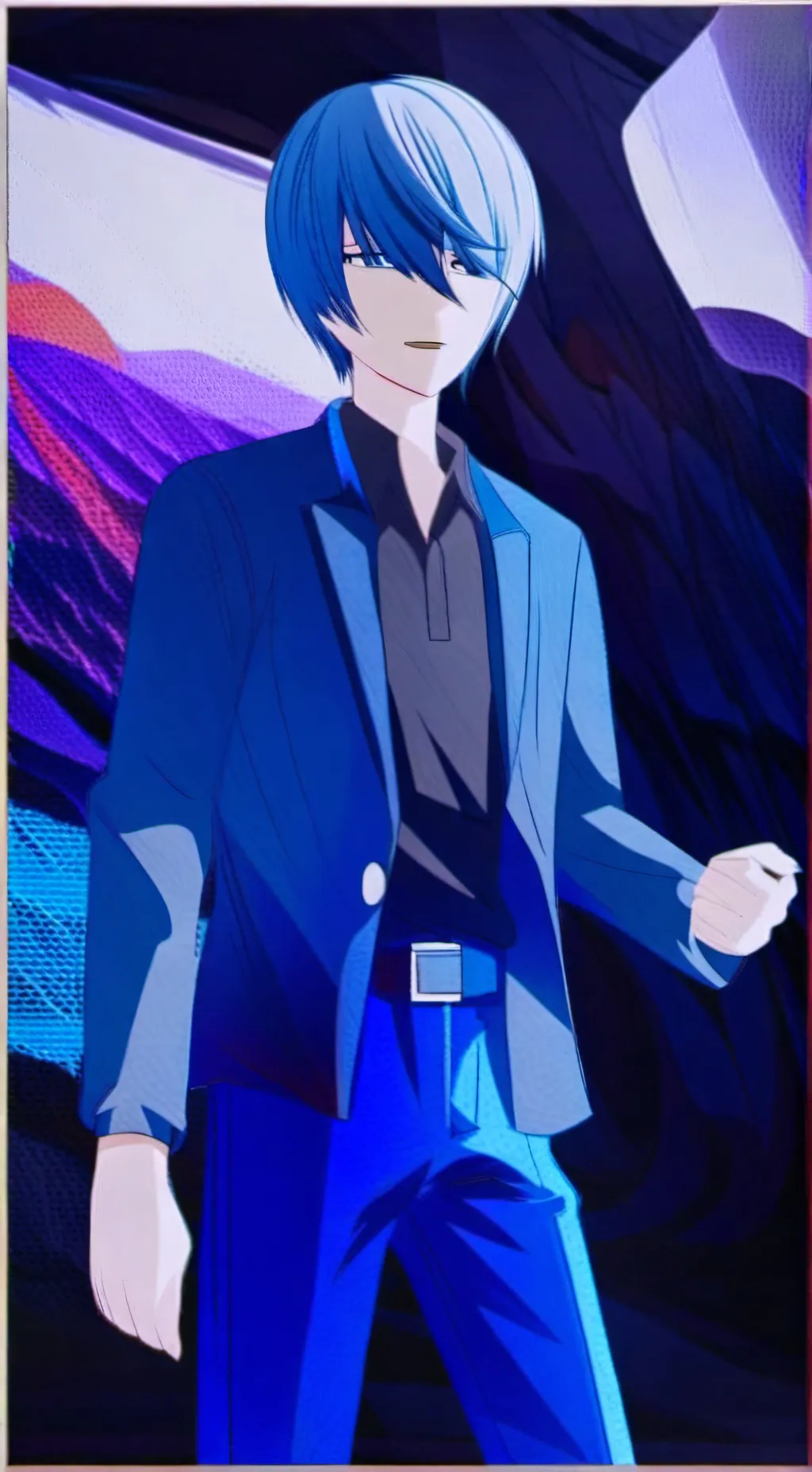 ai character: Toya Aoyagi  background