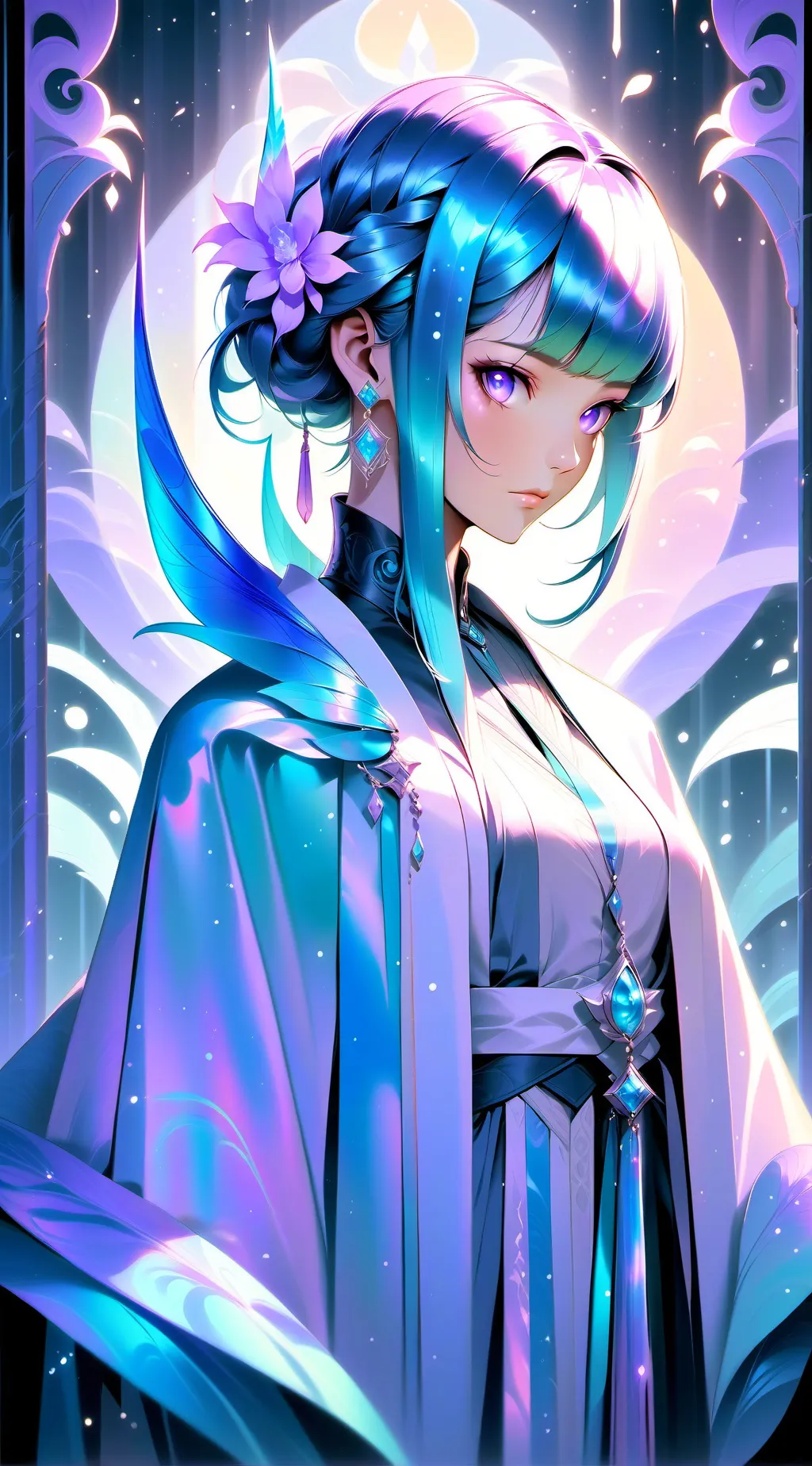ai character: lea background