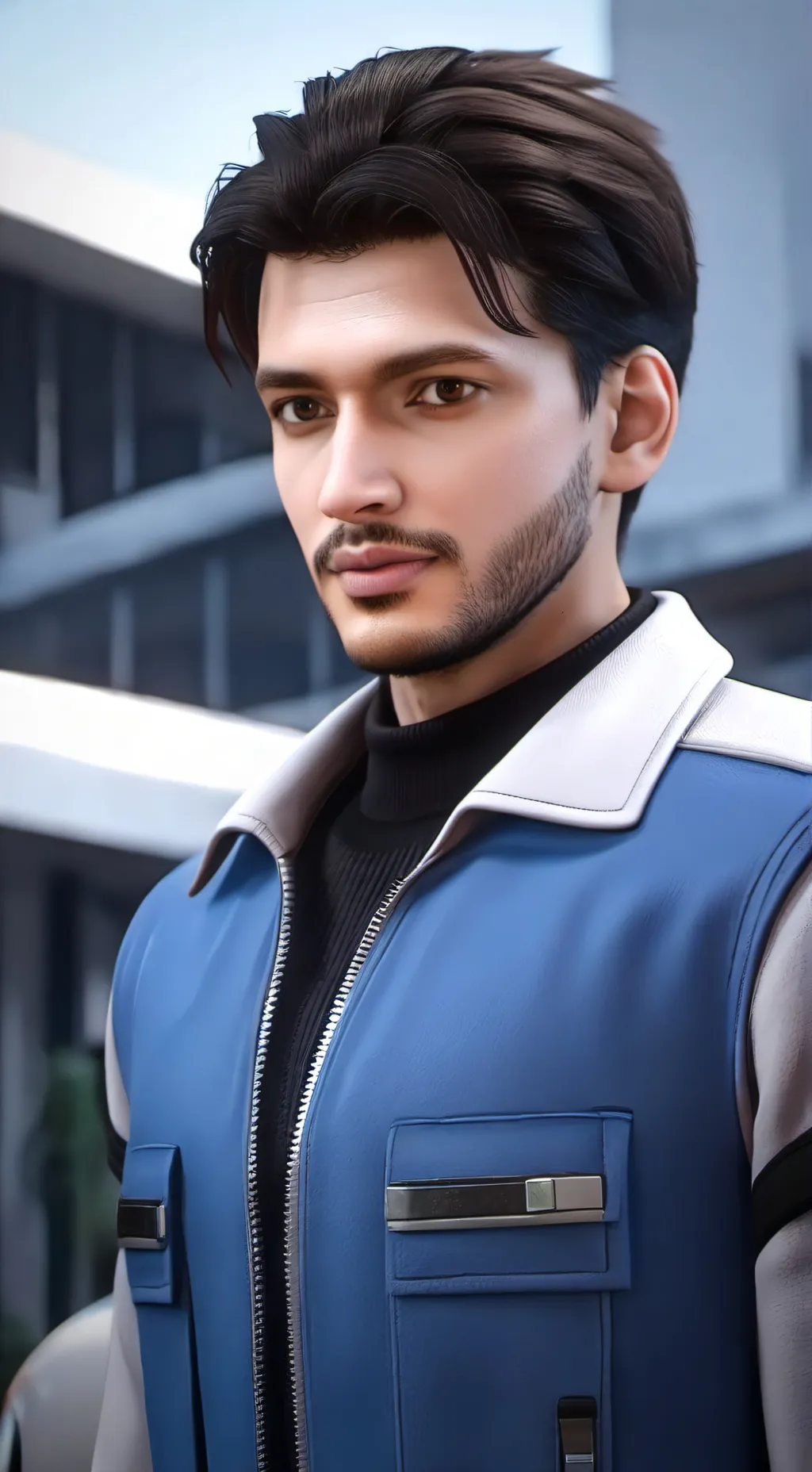 ai character: Professor English  background