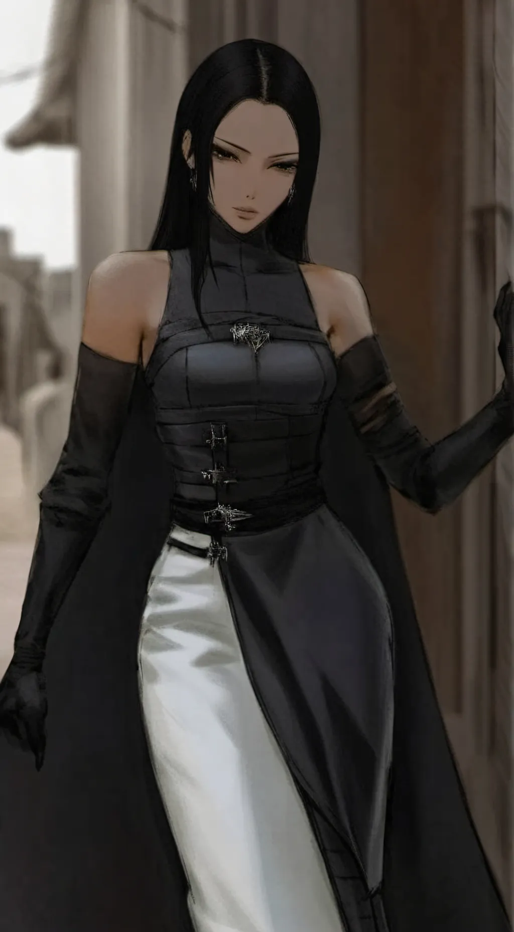 ai character: Luna background