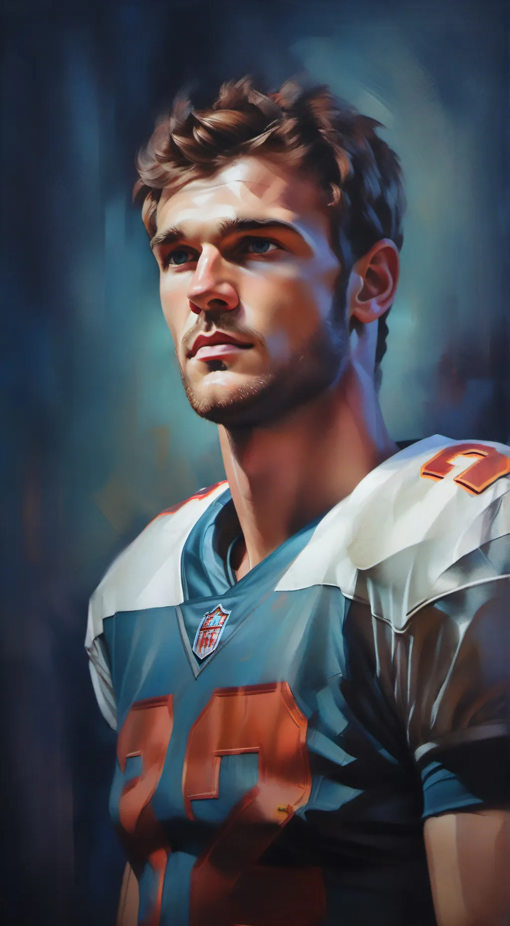 ai character: Brandon background