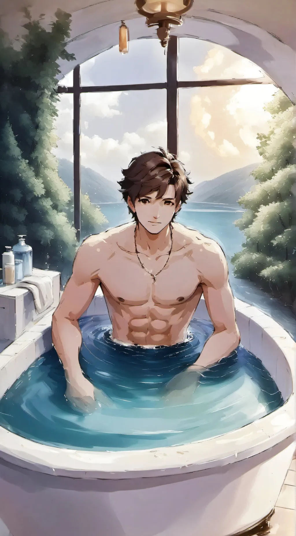 ai character: Cedric background