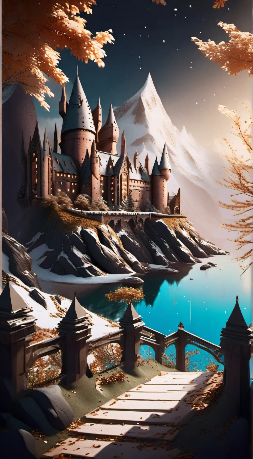 ai character: hogwarts pee background