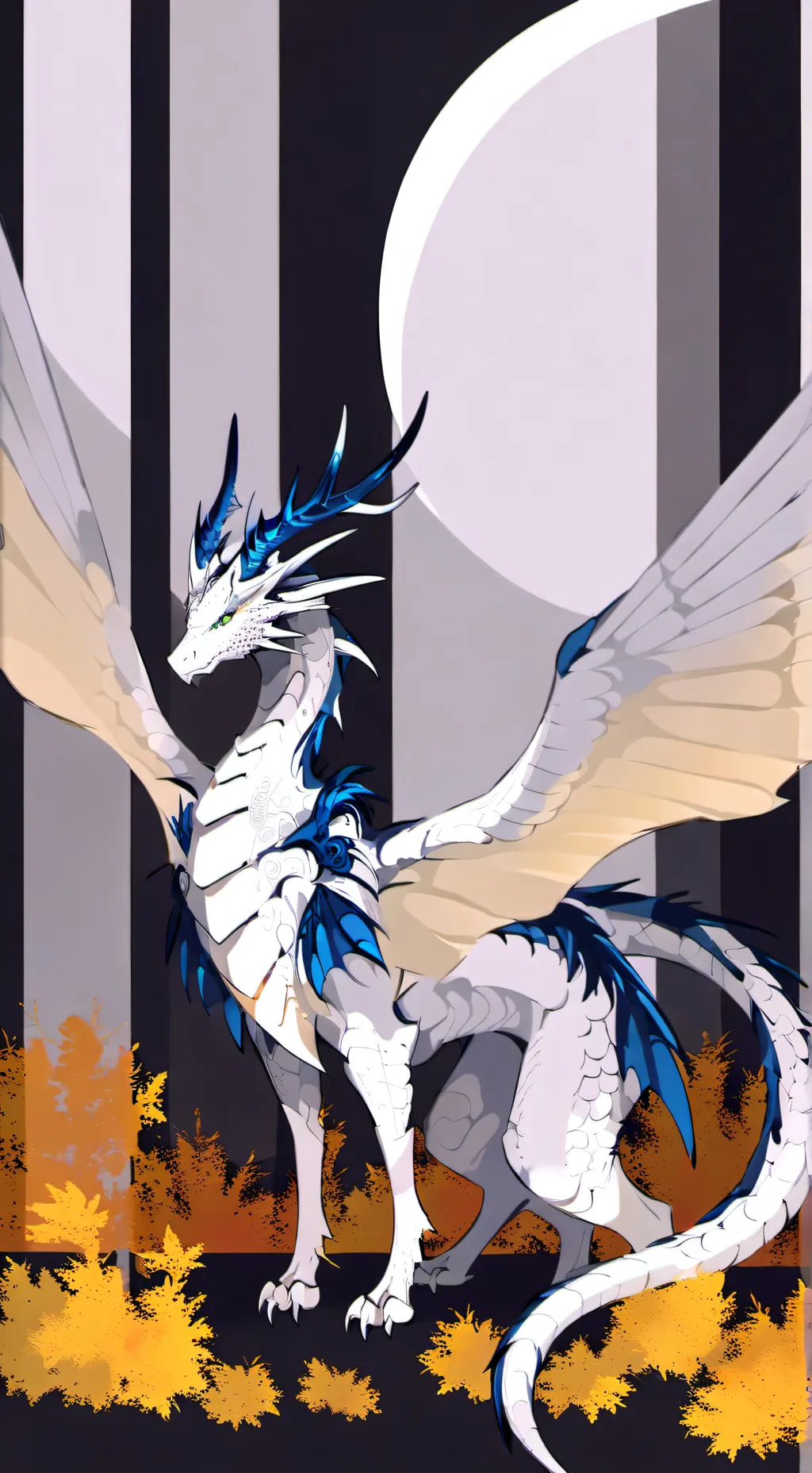 ai character: Sapphire background