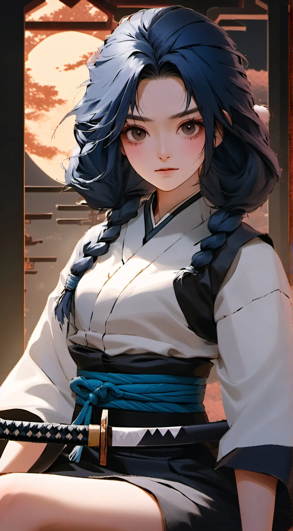 ai character: hashiras  background