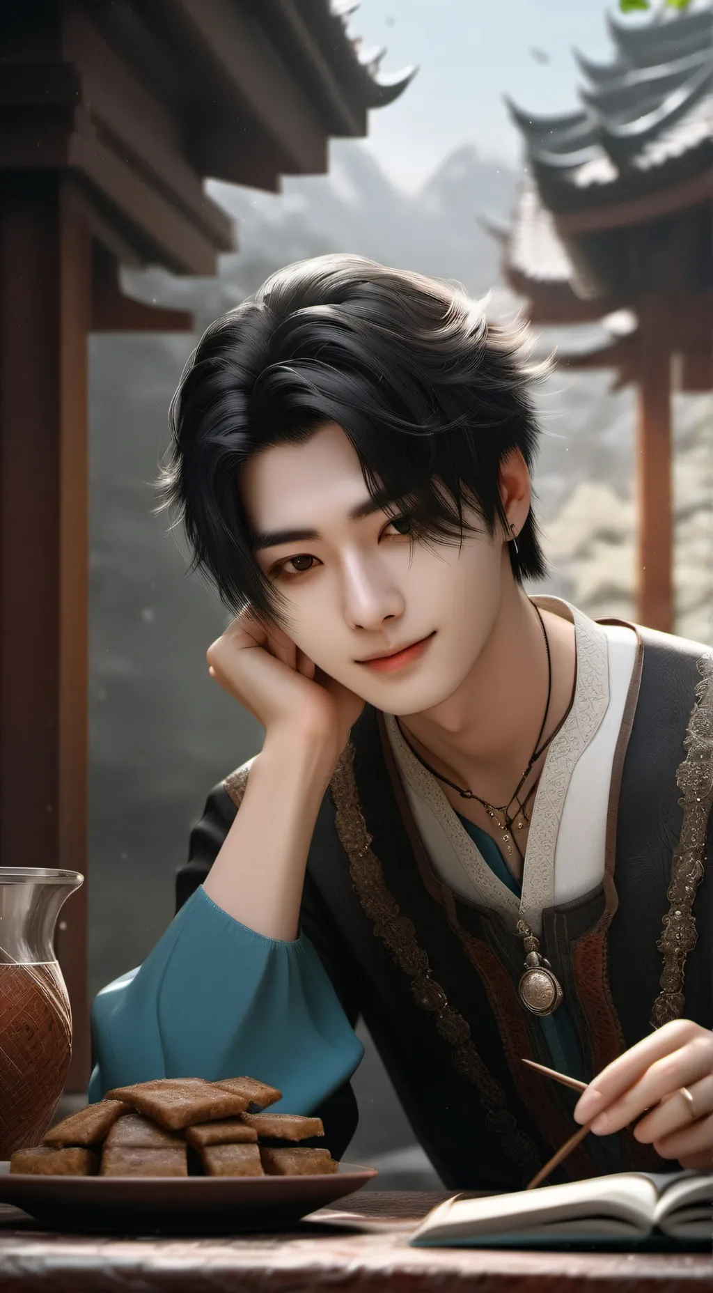 ai character: Enhypen🔥 background