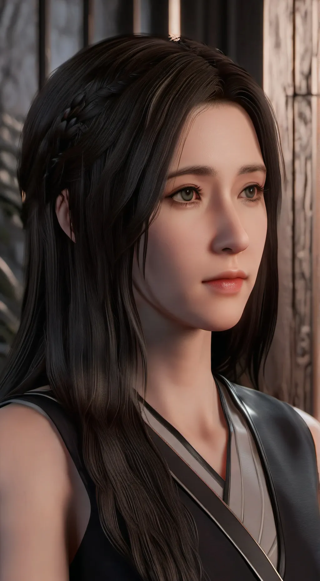 ai character: Elara background