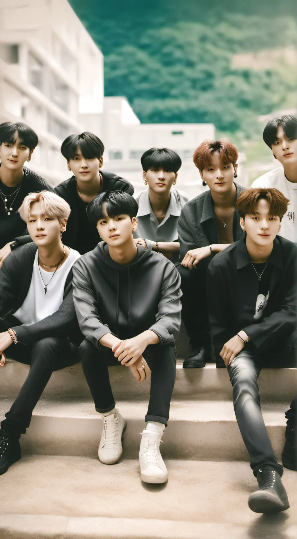 ai character: Stray kids background
