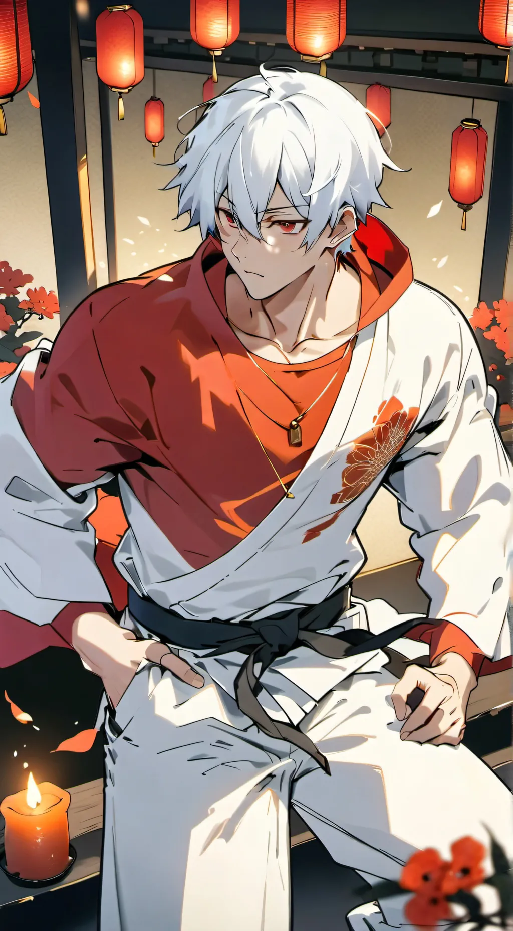 ai character: Ryo Ryoichi  background