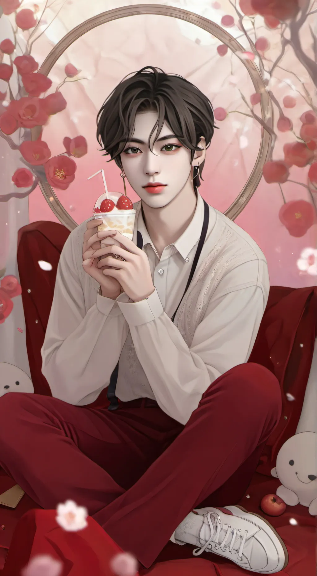 ai character: Minjoon  background