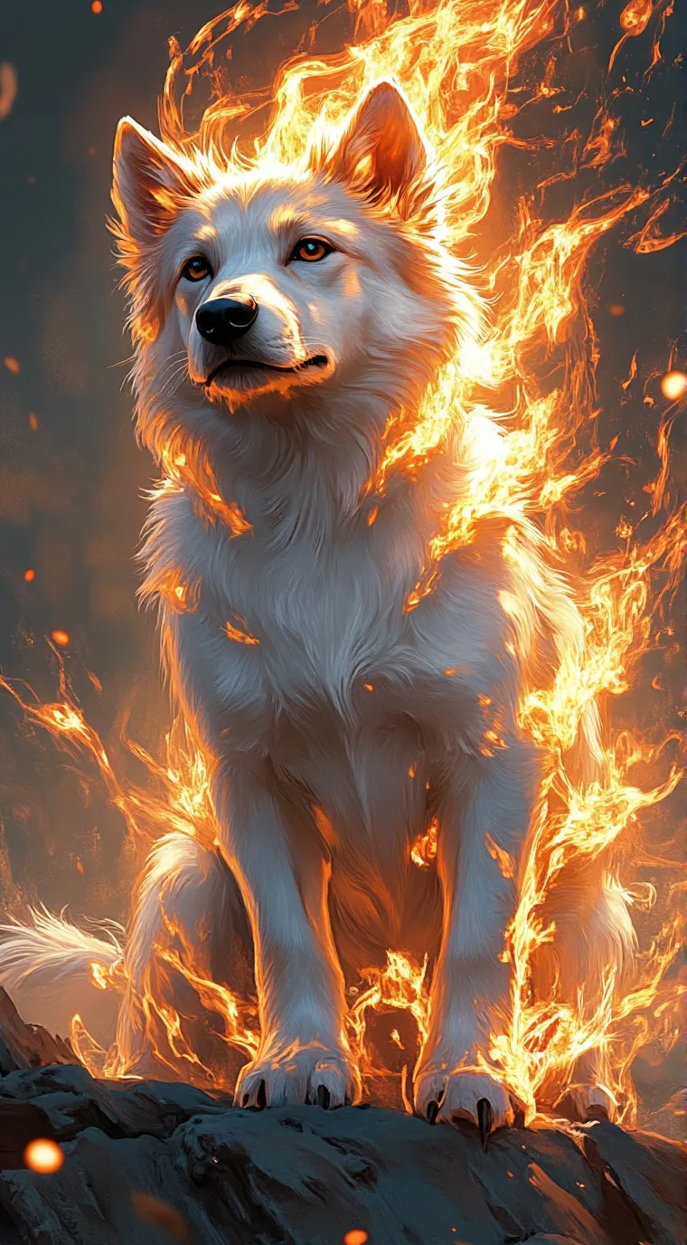 ai character: dogday background