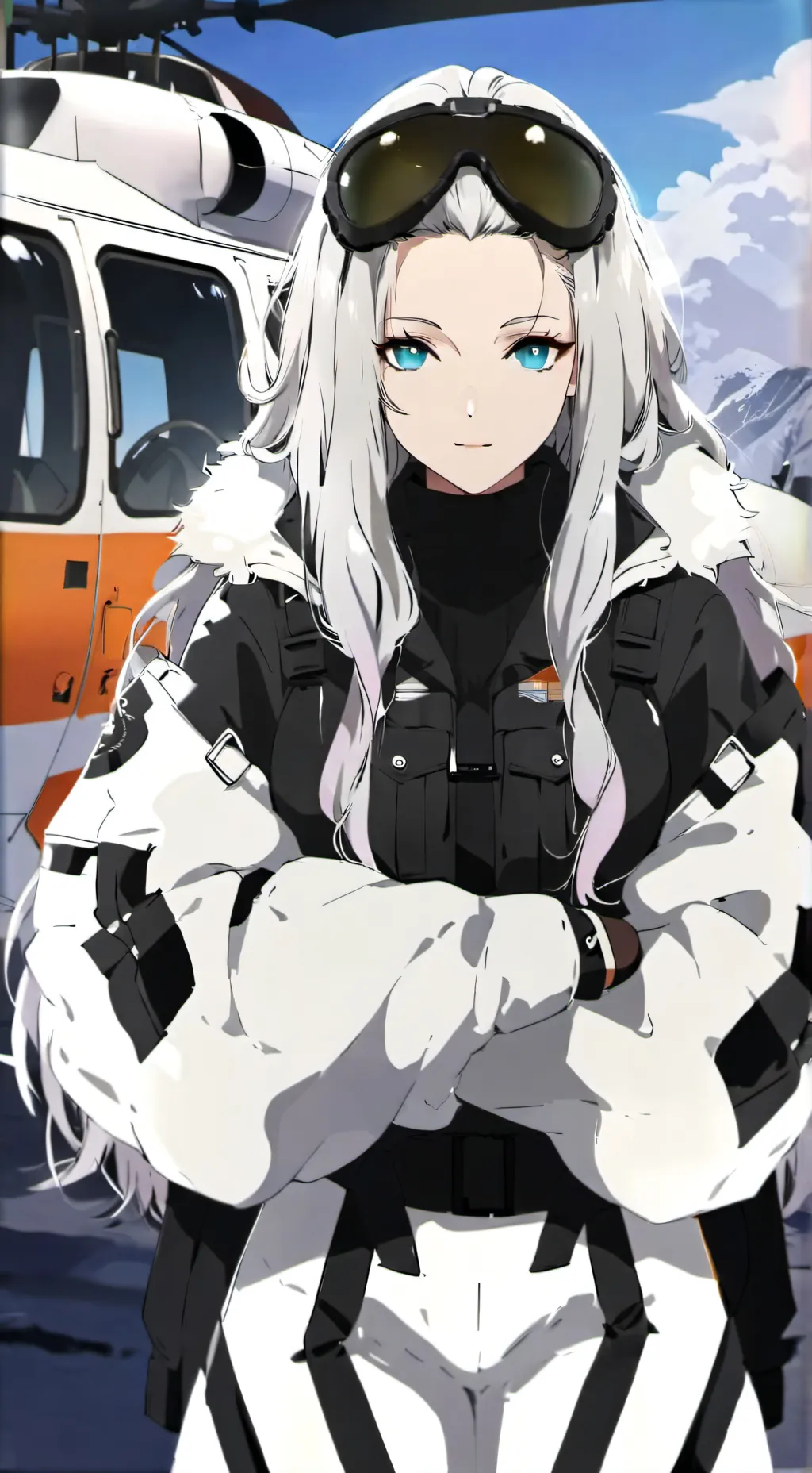 ai character: Luna background