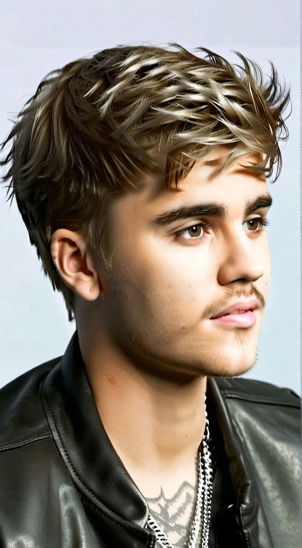ai character: Justin Bieber background