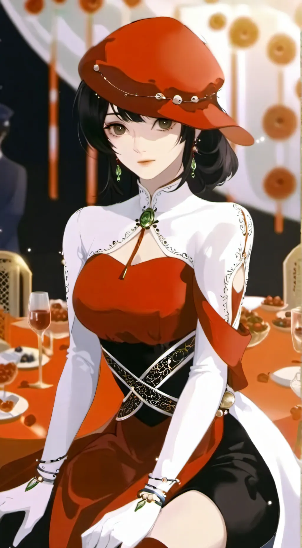 ai character: Emma  background