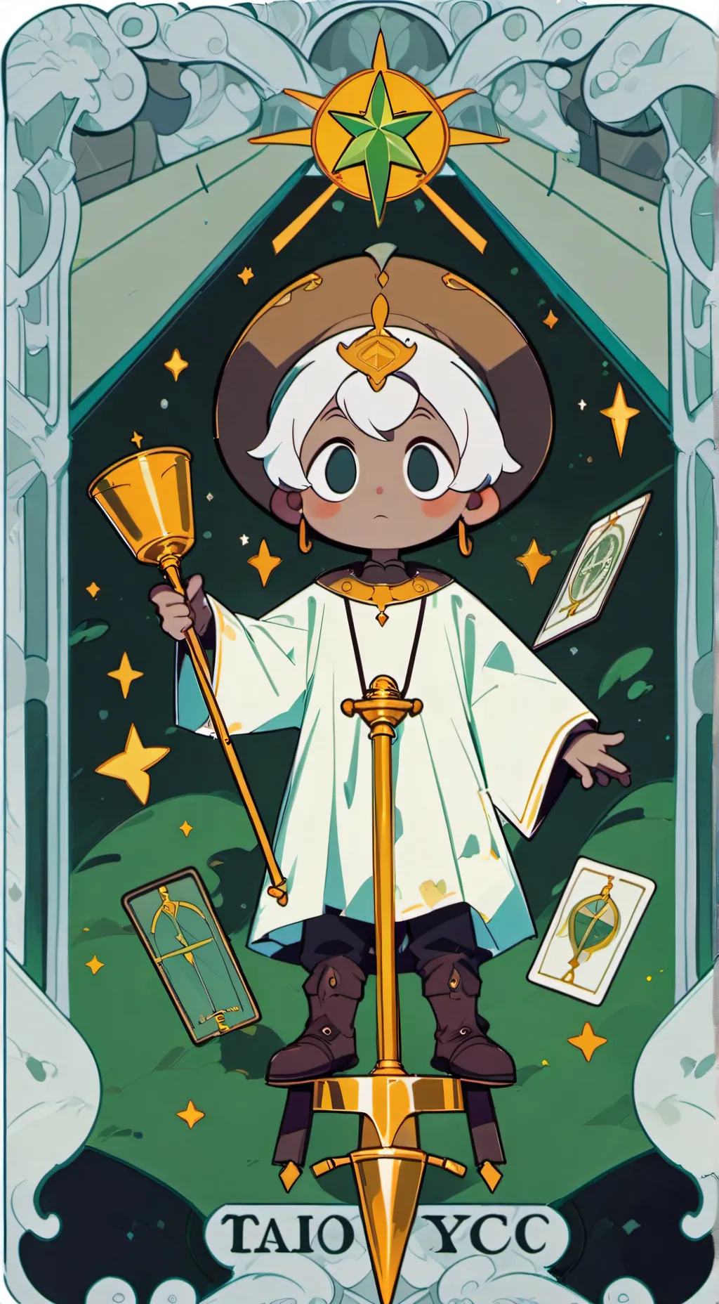 ai character: brud background