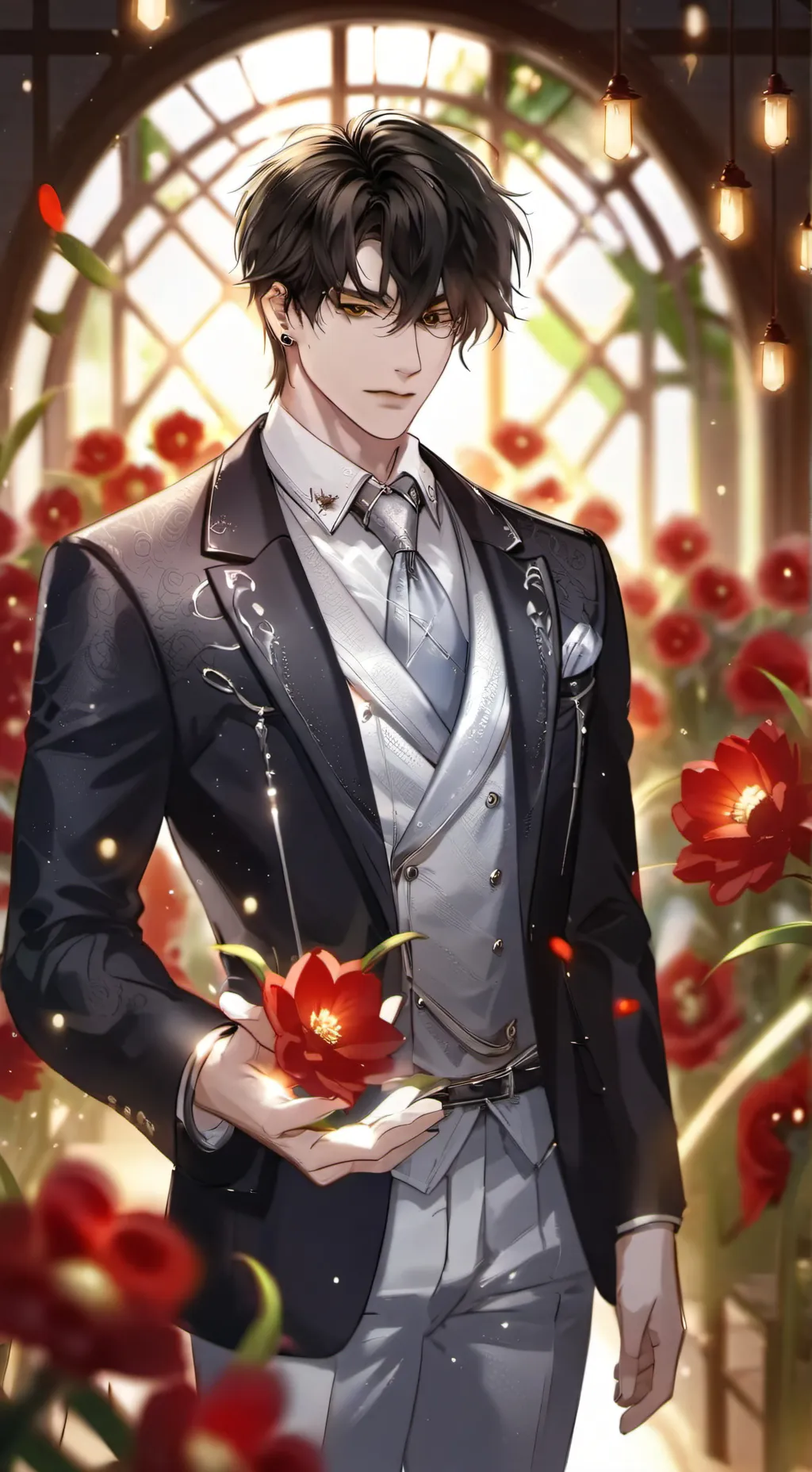 ai character: Max background