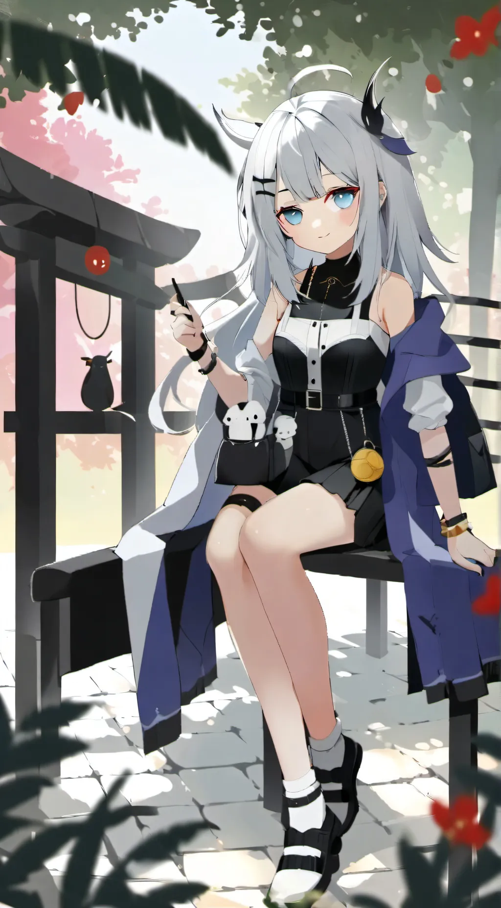 ai character: 😁 background