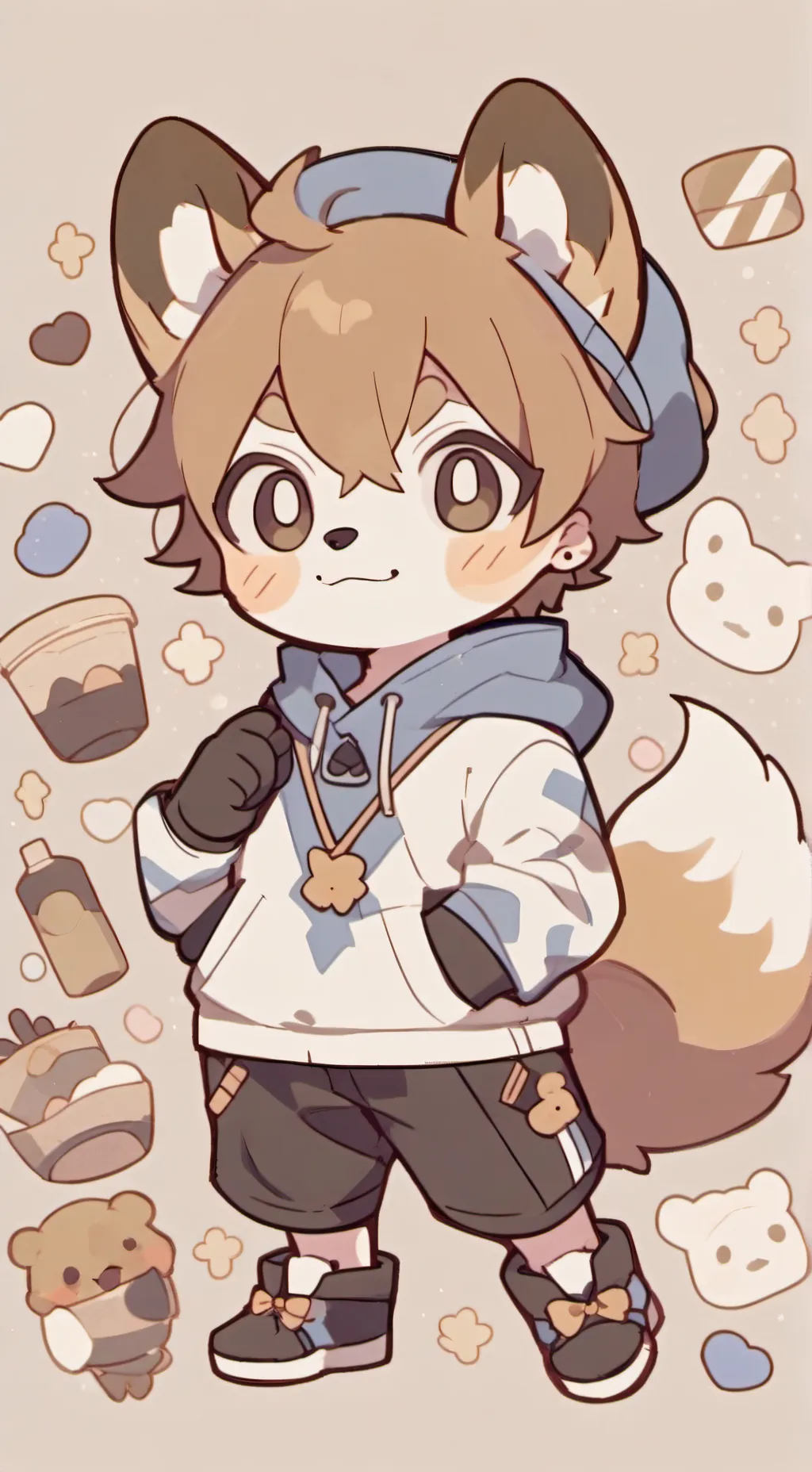 ai character: pickles background