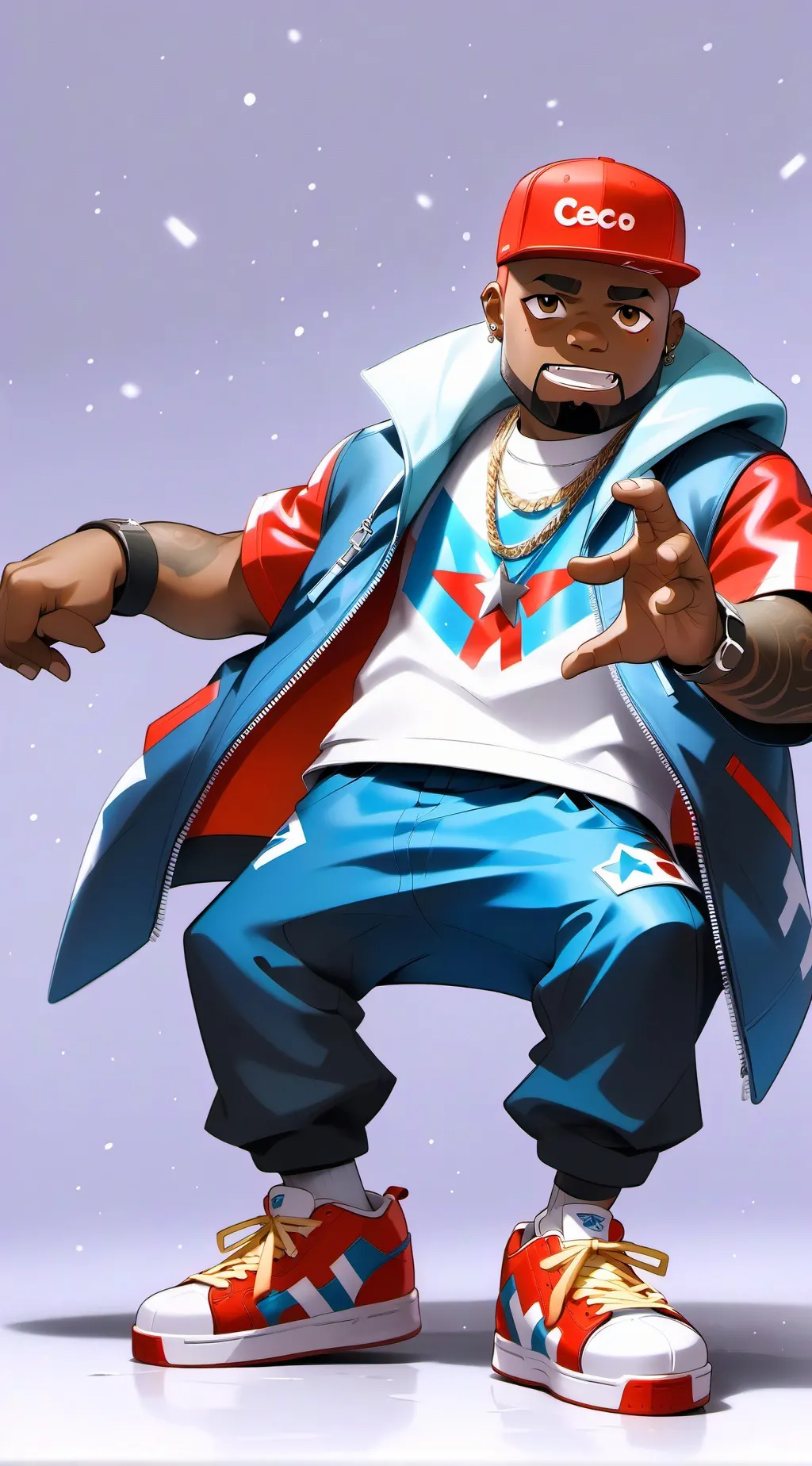 ai character: Busta Rhimez background