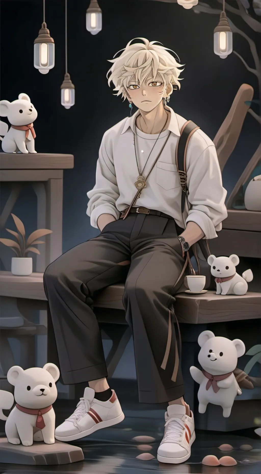 ai character: benjamin background